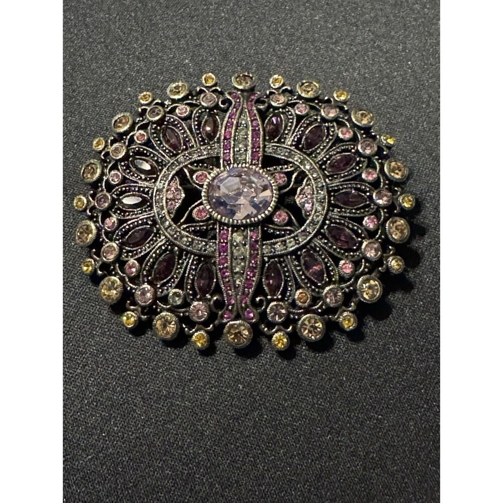 Other Statement Brooch Pendant Rhinestone Contemporary Size ONE SIZE - 1 Thumbnail