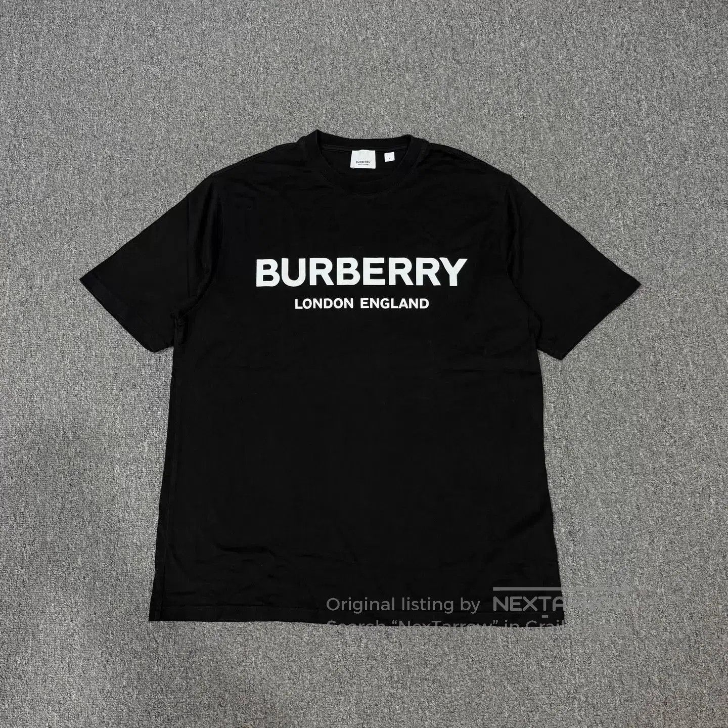 Burberry Black Short Sleeve T-Shirt Size M. Size US M / EU 48-50 / 2 - 1 Thumbnail
