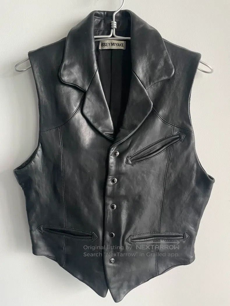 Issey Miyake Western Sheepskin Vest