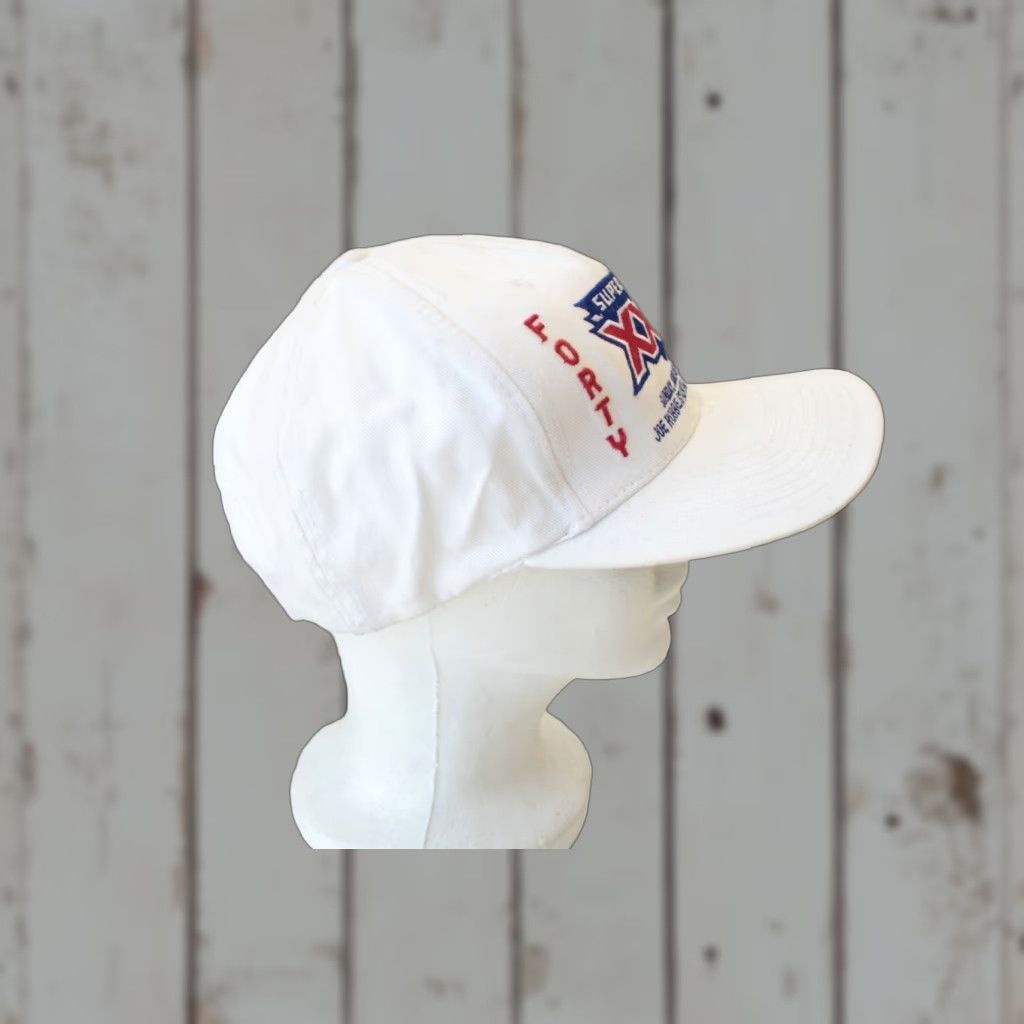 NFL VINTAGE NFL Hat Main Selling Point: Super Bowl XXIII Snapback White 1989 Forty Niners 49ers Adjustable Unisex Adults Mens Womens Boys Girls Miami FL Size ONE SIZE - 1 Thumbnail