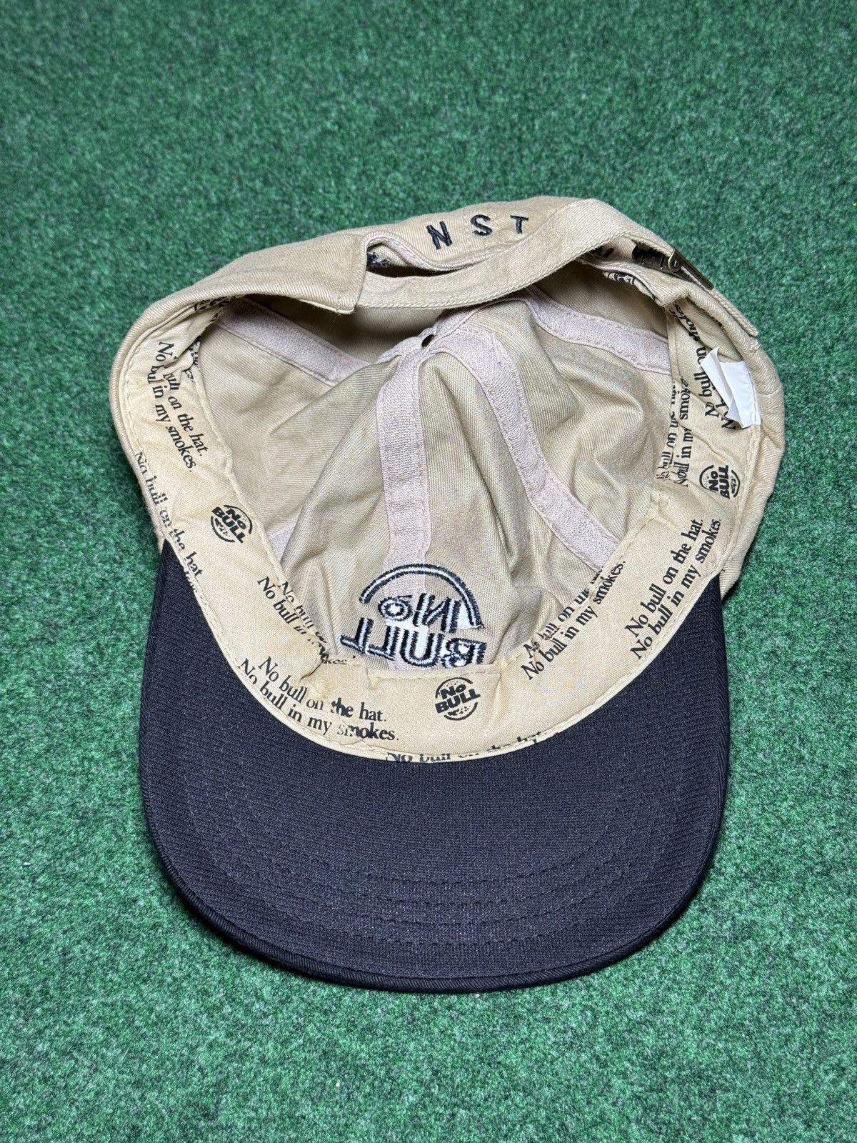 Vintage No Bull Winston Smoking Vintage Cigarette 90s Strapback Hat Size ONE SIZE - 5 Thumbnail