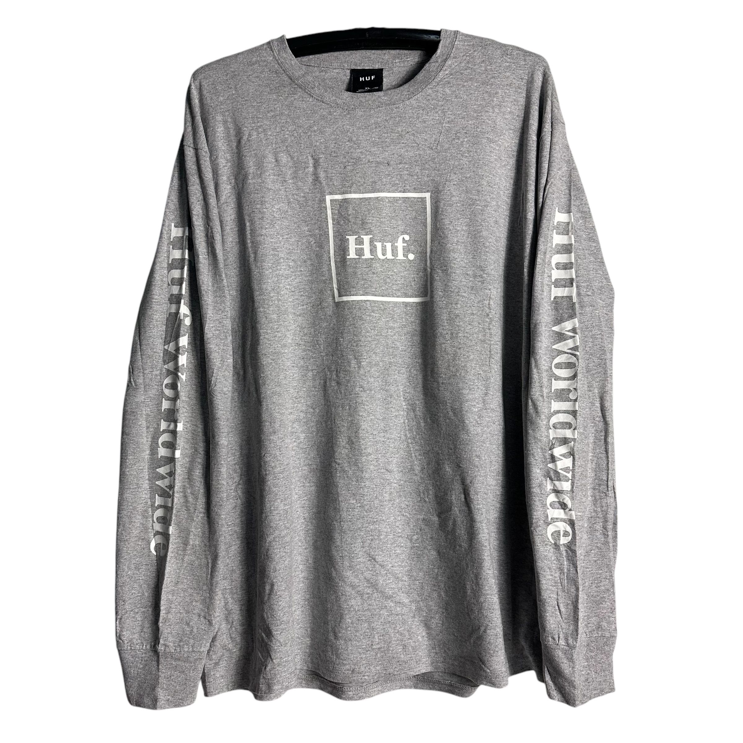 Huf 🔥RARE🔥Vintage HUF Skateboard Long Sleeve T-shirt Size US XL / EU 56 / 4 - 1 Thumbnail