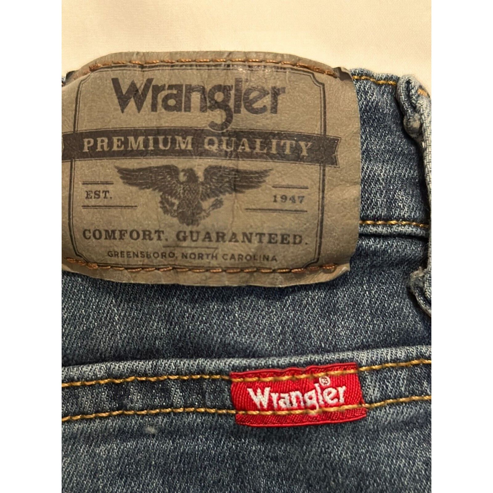 Wrangler WRANGLER classic womens straight fit. 16 Regular. Blue Denim Size 38" / US 16 / IT 52 - 6 Thumbnail