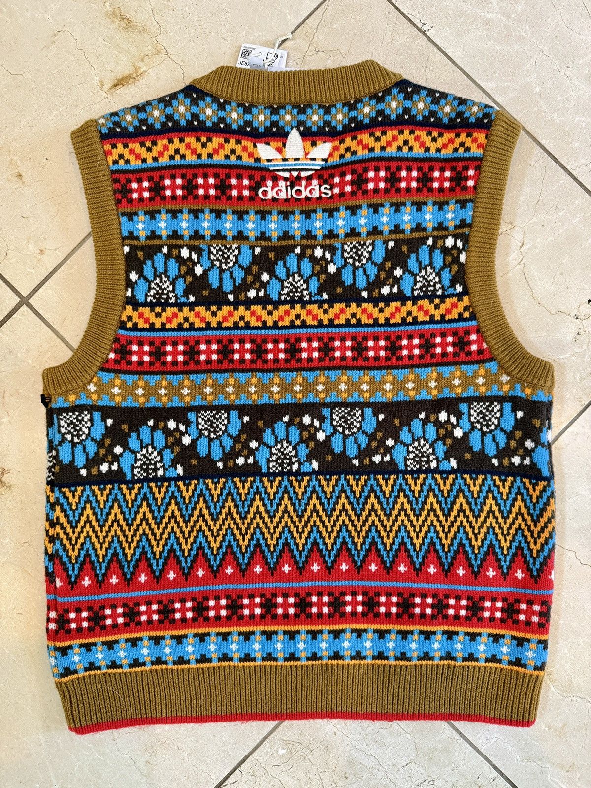 Adidas × Wales Bonner BRAND NEW Adidas x Wales Bonner Knit Vest ORIGINALLY 210 Size US M / EU 48-50 / 2 - 4 Thumbnail