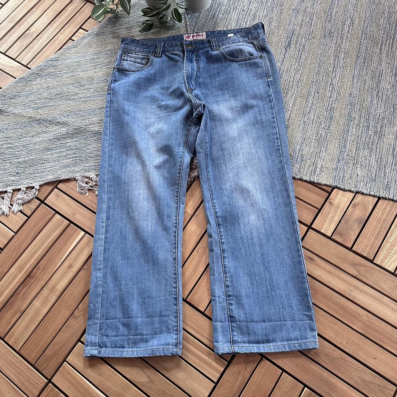 Kickers Vintage Y2K Kickers Baggy Denim Jeans Pants Trousers Size US 34 / EU 50 - 4 Thumbnail