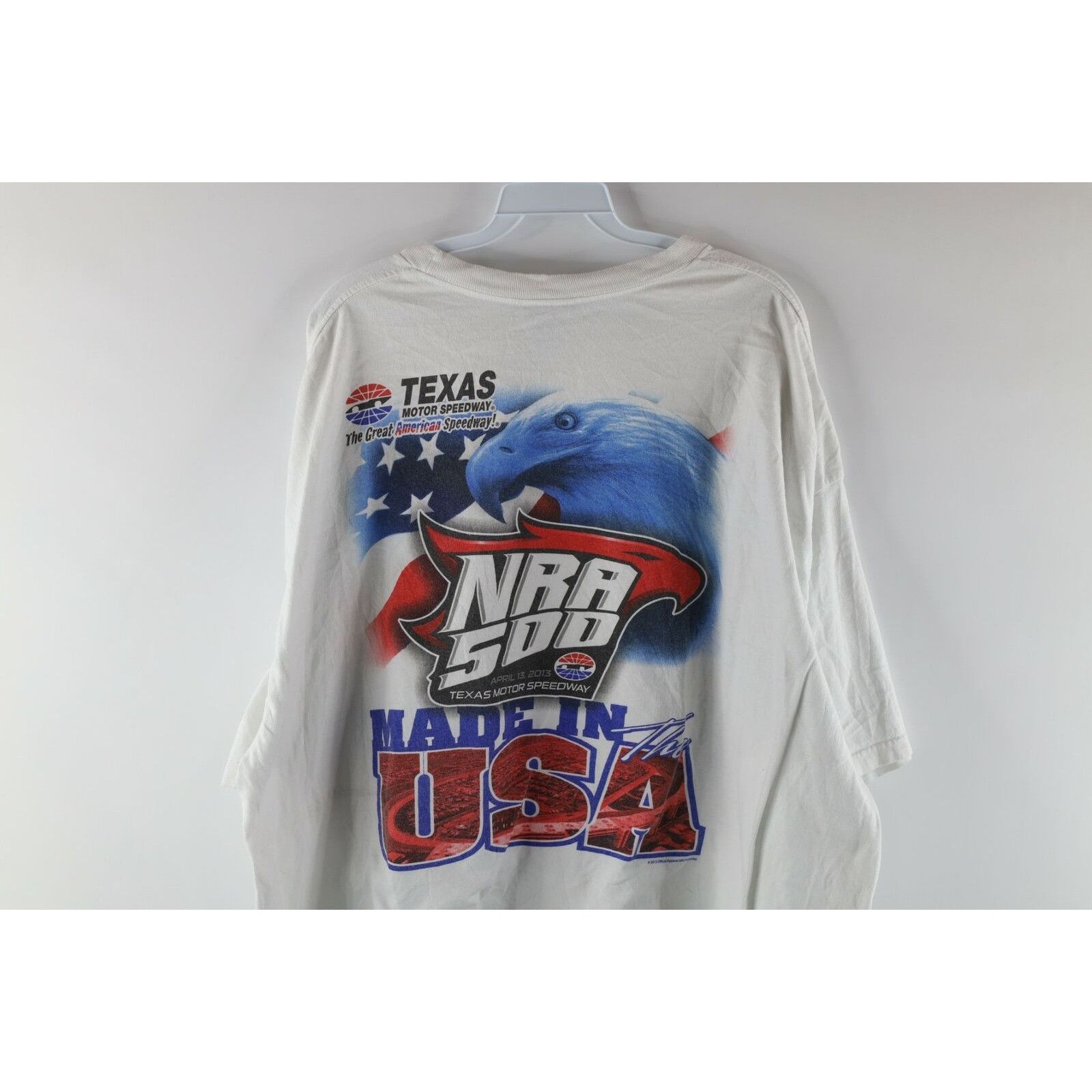 Vintage Vintage Distressed NRA 500 Short Sleeve T-Shirt 3XL Size US XXL / EU 58 / 5 - 8 Thumbnail