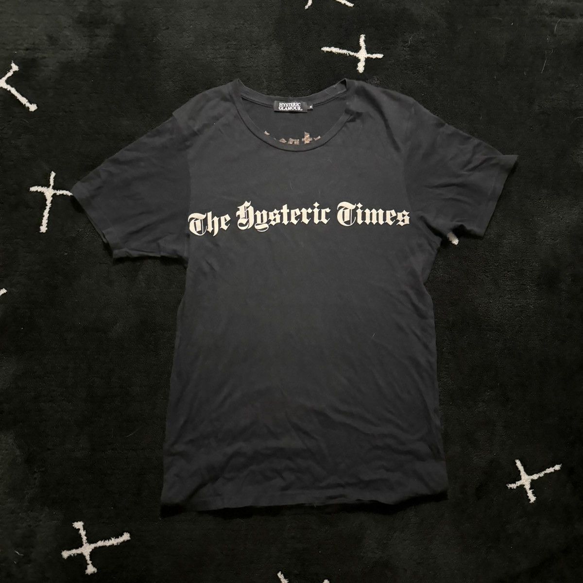 Hysteric Glamour SS90 - "The Hysteric Times" T Shirt Size US M / EU 48-50 / 2 - 2 Thumbnail