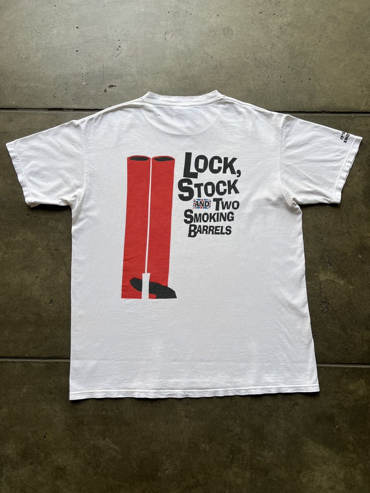 Vintage VTG 1998 Lock, Stock And Two Smoking Barrels Movie Tee Shirt Size US L / EU 52-54 / 3 - 3 Thumbnail