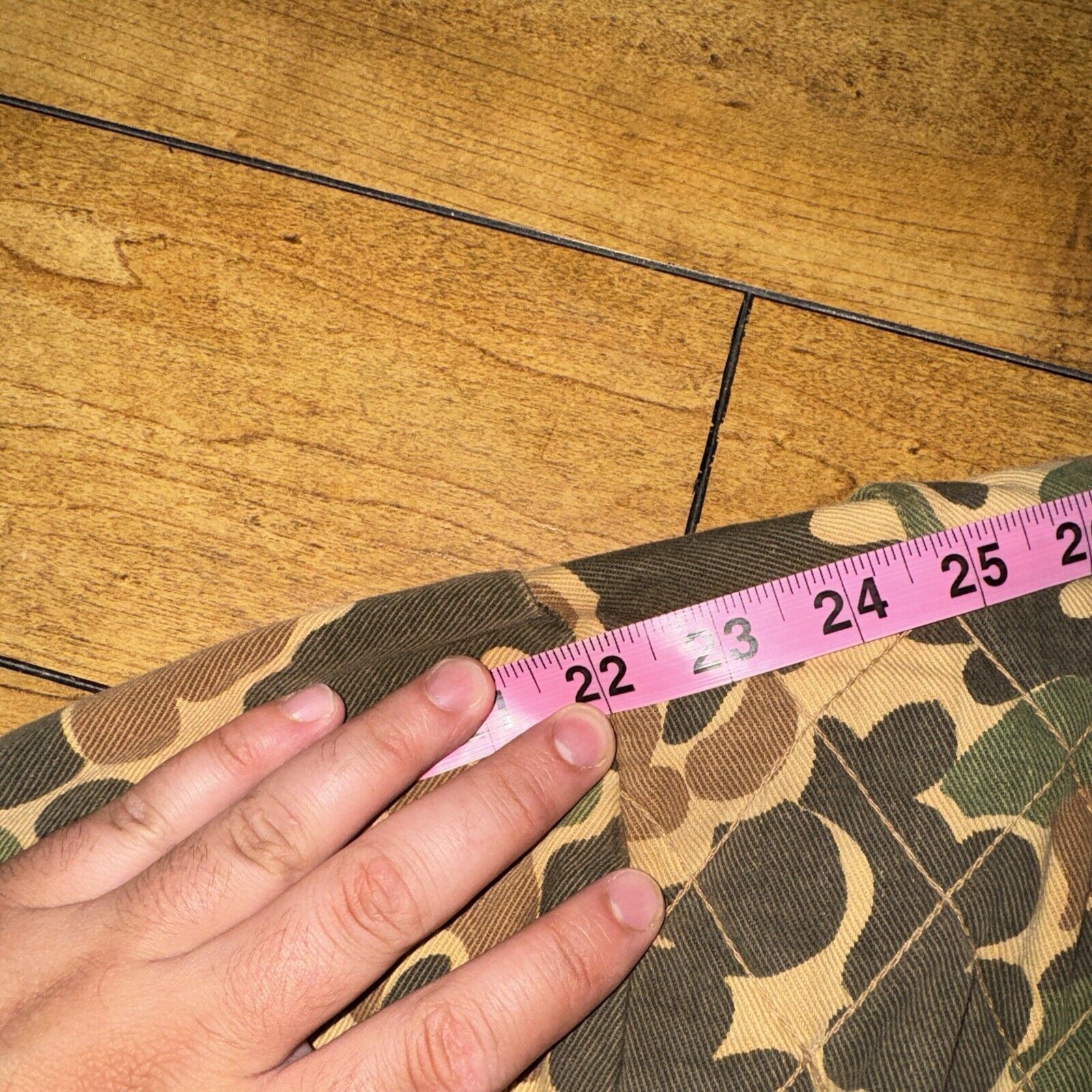 Japanese Brand × Sears × Vintage Vintage Sears Camo Farm Jacket XL 26x29 Flannel Lined Green Size US XL / EU 56 / 4 - 8 Thumbnail