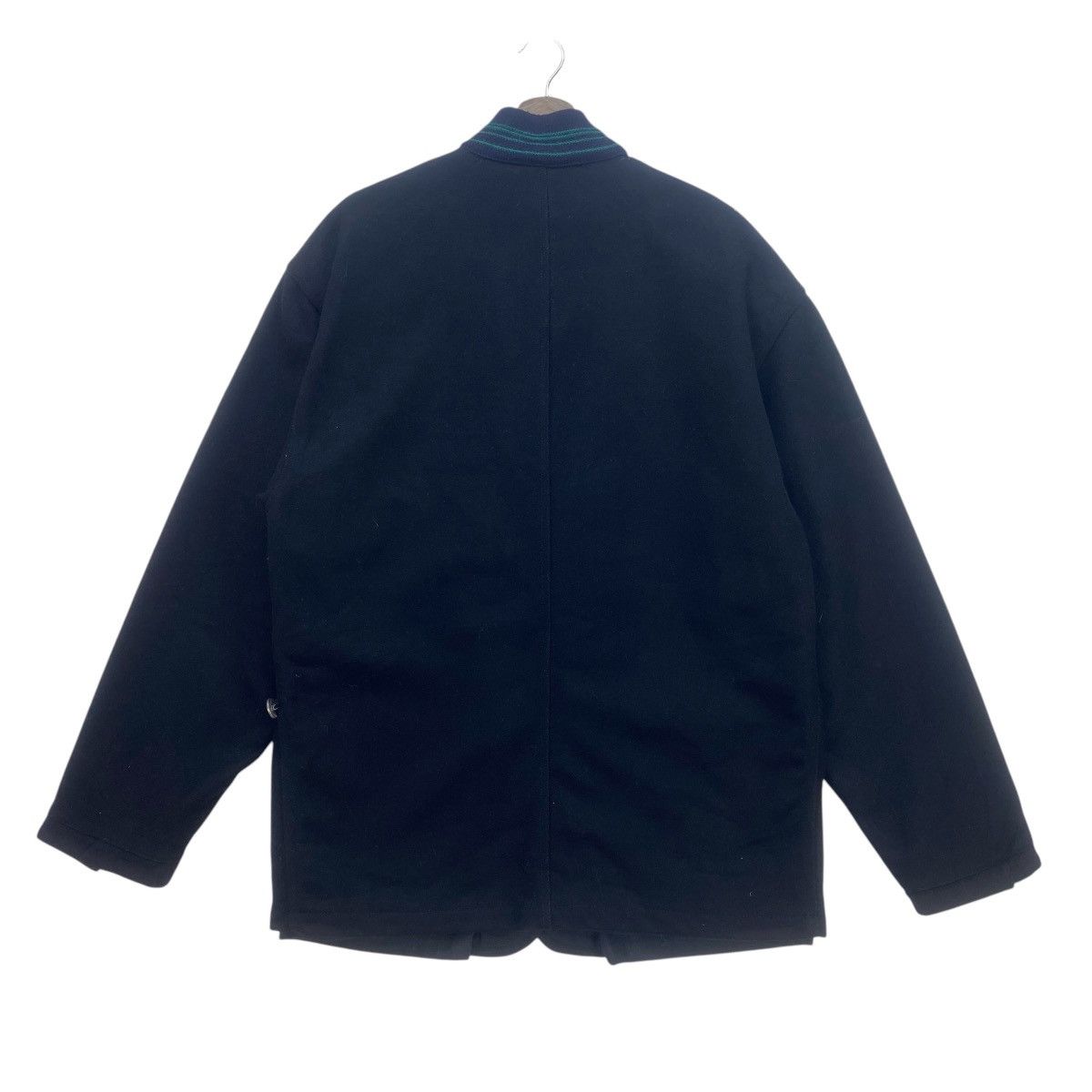 CLOSED × Marithe + Francois Girbaud Vtg Closed Marithe Francois Girbaud Wool Reversible Jacket Size US L / EU 52-54 / 3 - 4 Thumbnail
