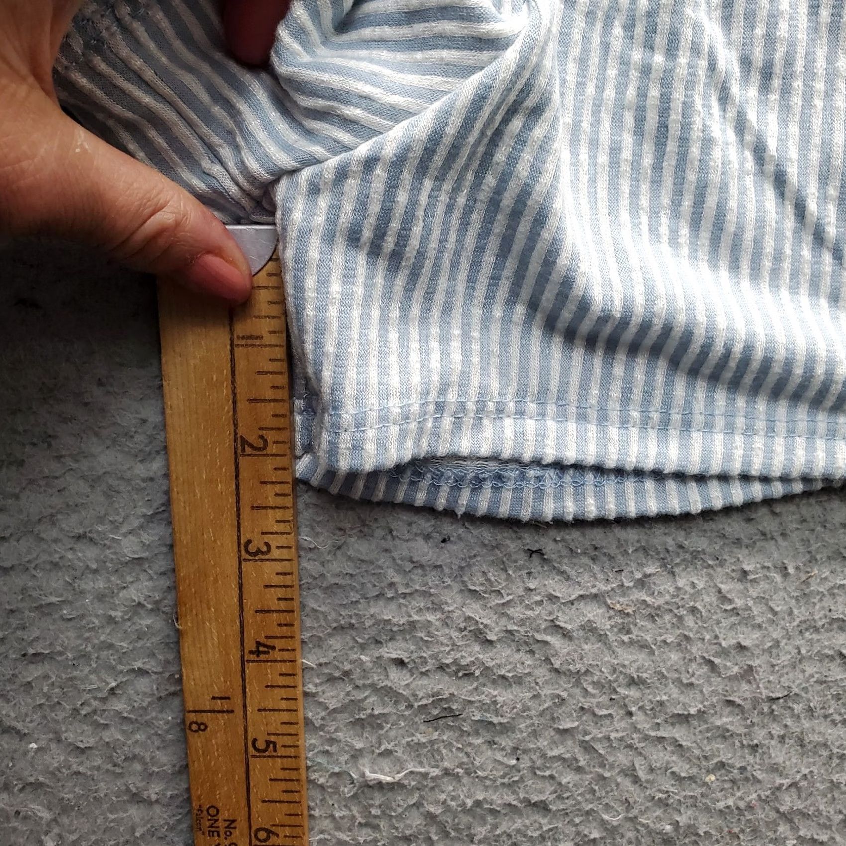 Vintage Caution To The Wind Romper Womens Small Multi Striped Rayon Stretch Tie Waist Size 28" / US 6 / IT 42 - 5 Thumbnail