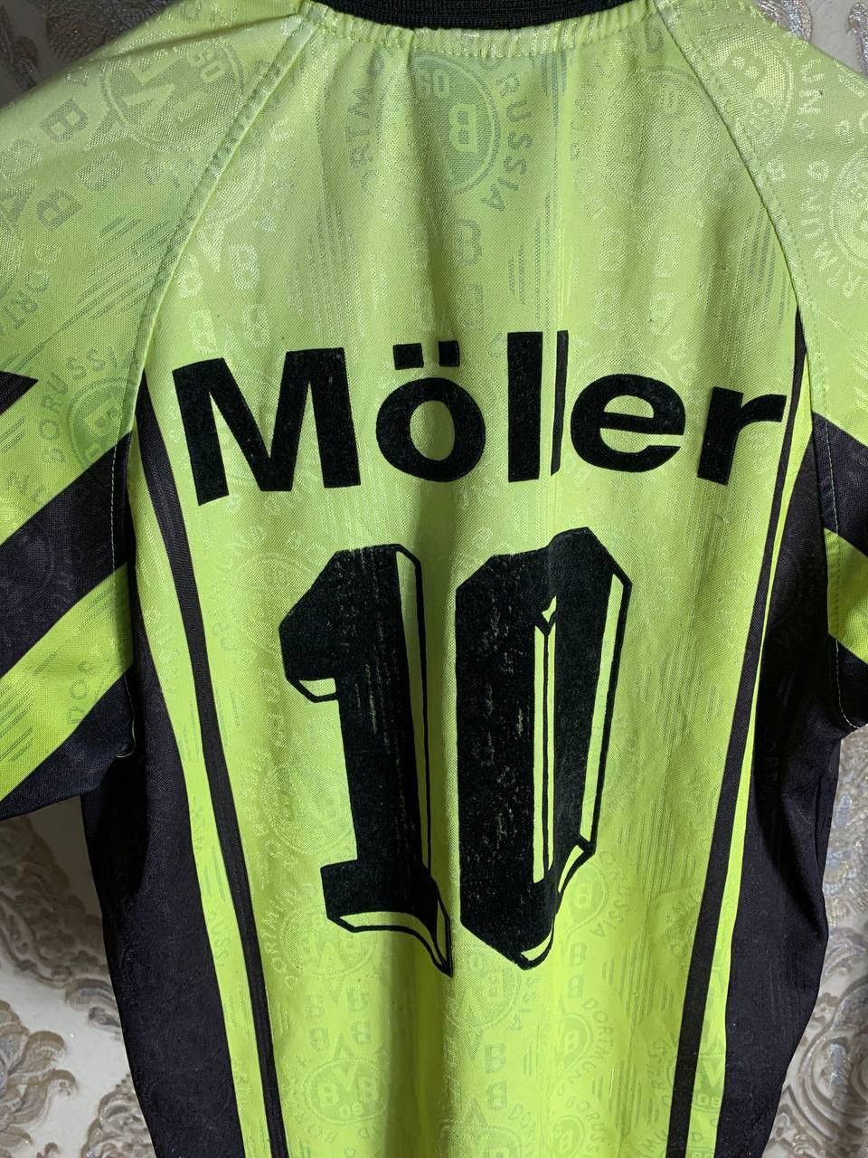 Nike VINTAGE NIKE FC BORUSSIA DORTMUND GERMANY SOCCER JERSEY 90s Size US XS / EU 42 / 0 - 14 Thumbnail