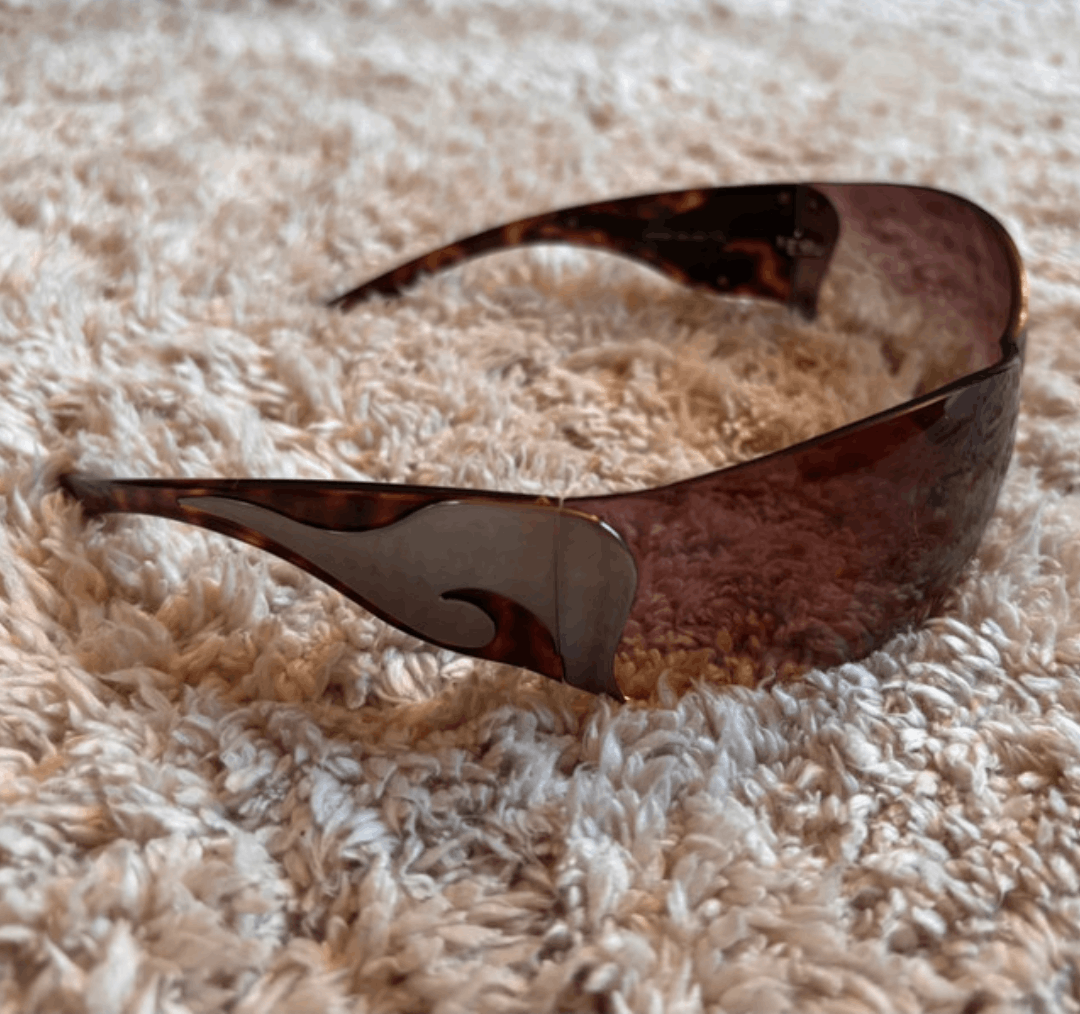 Prada PRADA Sunglasses Flame 2004 Star Mask Fire Chrome Silver Size ONE SIZE - 1 Thumbnail