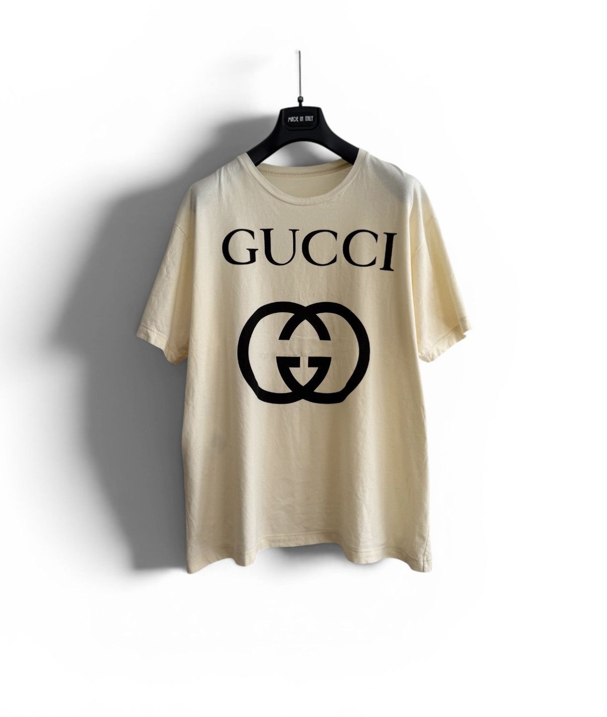 Gucci Gucci GG Logo Oversized T-Shirt Size US M / EU 48-50 / 2 - 1 Thumbnail