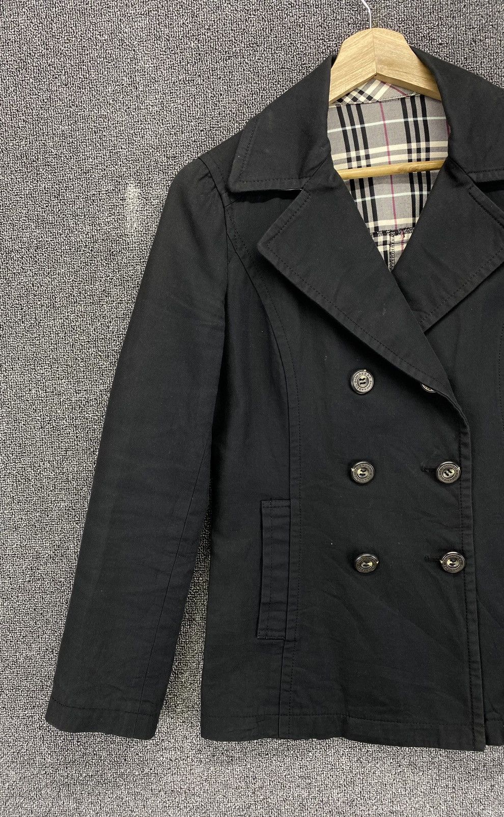 Burberry Vintage Burberry London Double Breasted Coat Jacket Size S / US 4 / IT 40 - 3 Thumbnail