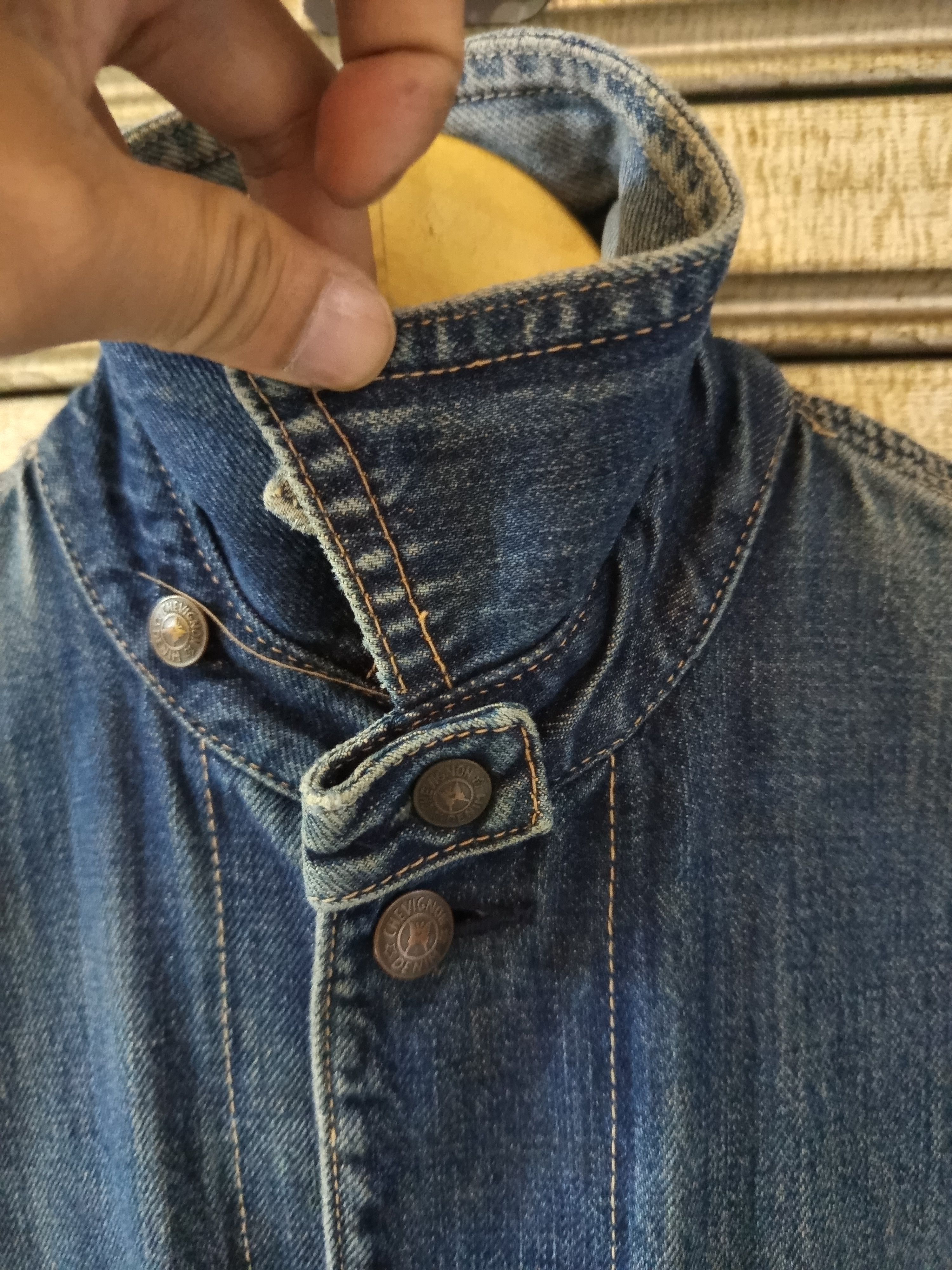 Chevignon Vintage Chevignon Selvedge Chore Jacket Size US M / EU 48-50 / 2 - 7 Thumbnail