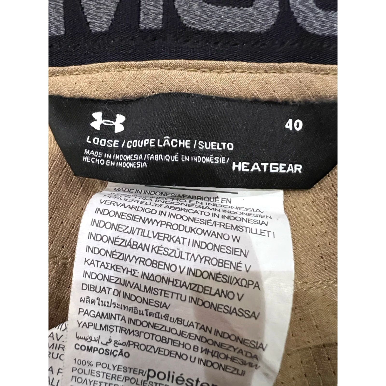 Under Armour Under Armour Golf Heat Gear Stretch Pants Regular Waist 40 Inseam 33 Gray Solid Anti-Odor Moisture Wicking Lightweight Breathable Pockets Logo Men Size US 40 / EU 56 - 3 Thumbnail