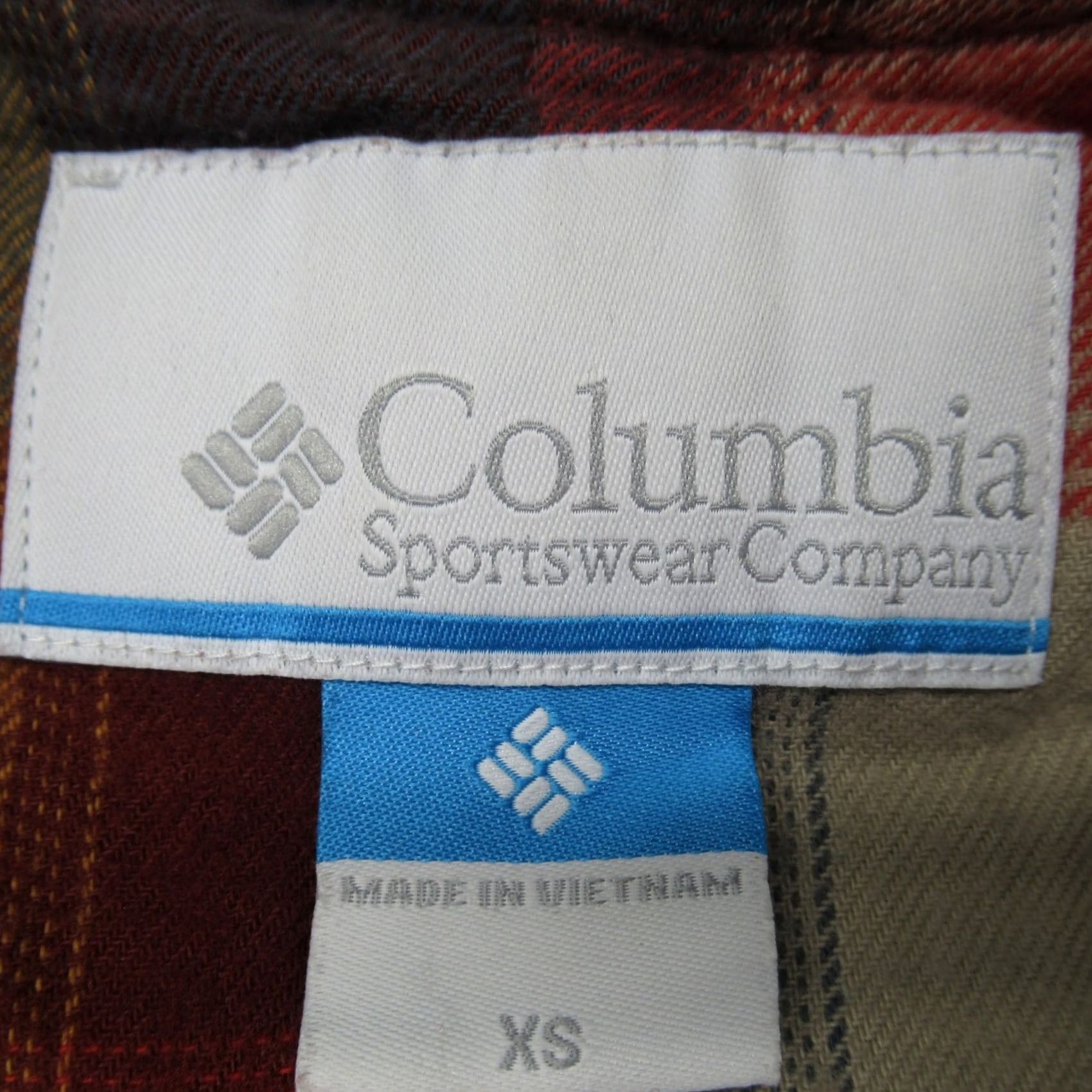 Vintage Columbia Jacket Men XS Blue Canvas Hybrid Hood Flannel Insulated Quilted Size US XS / EU 42 / 0 - 4 Thumbnail