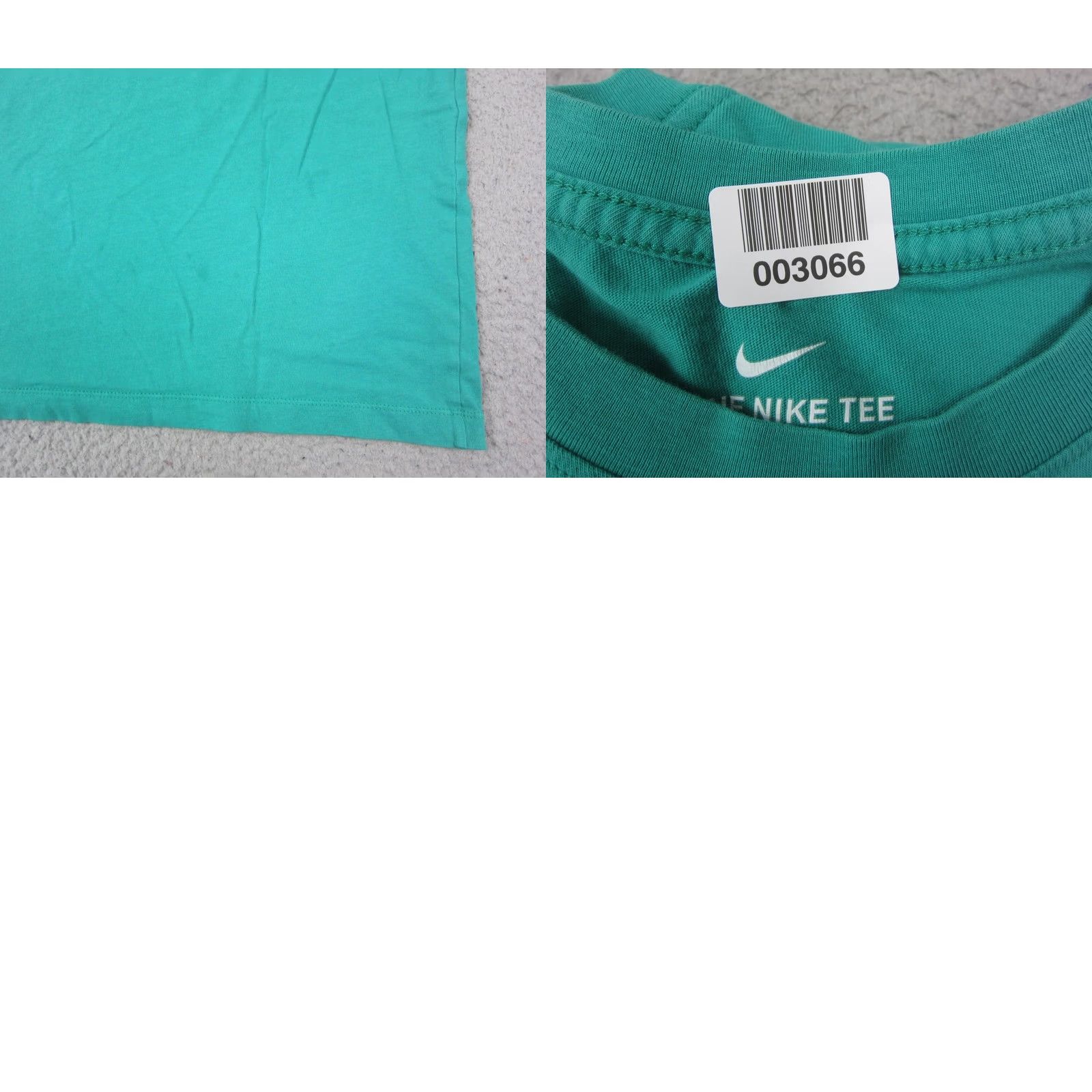 Nike Nike Shirt Adult Large Tall LT Green Just Do It Logo Mens Athletics Classic Size US L / EU 52-54 / 3 - 8 Thumbnail