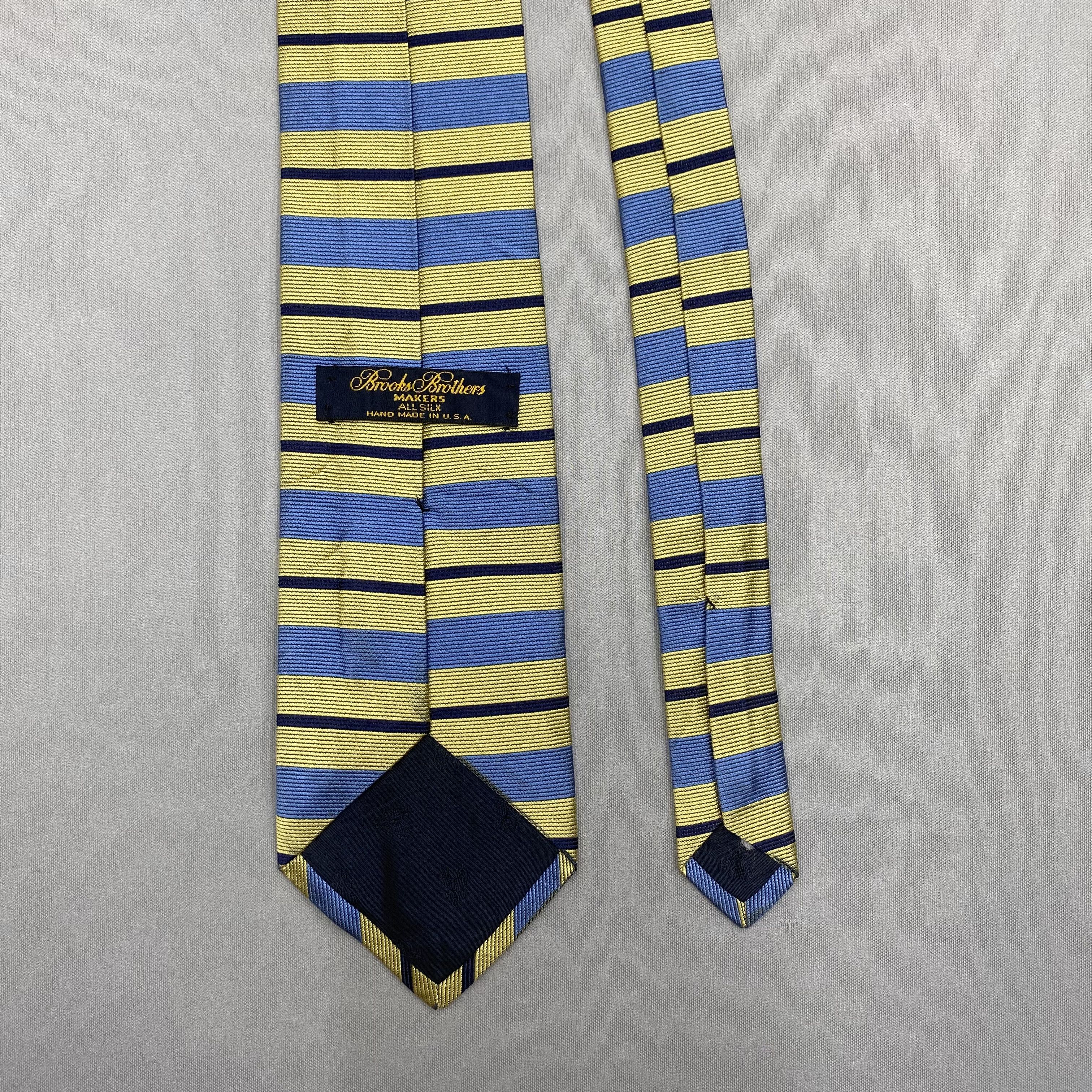 Brooks Brothers Vintage Brooks Brothers SILK Necktie Cravate Pure Silk Size ONE SIZE - 6 Thumbnail