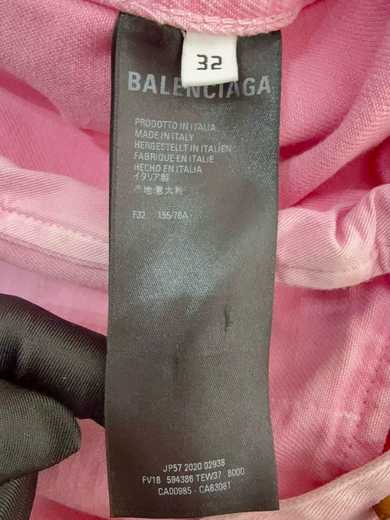 Balenciaga Balenciaga size 32 Denim Jacket Size XS / US 0-2 / IT 36-38 - 4 Thumbnail