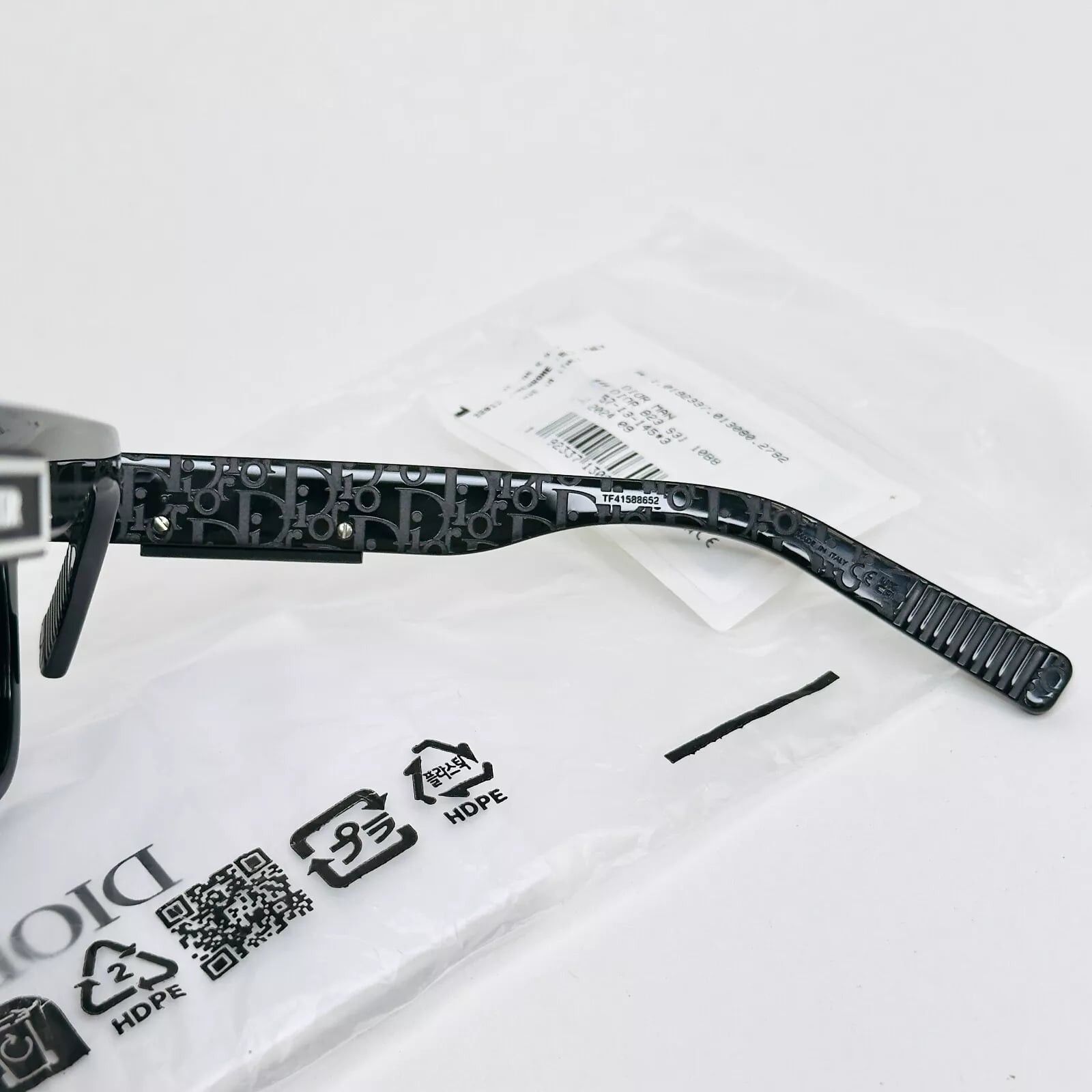 Christian Dior Monsieur CHRISTIAN DIOR Black Blue B23 S3I Sunglass DM40080I DiorB23 Size ONE SIZE - 9 Thumbnail