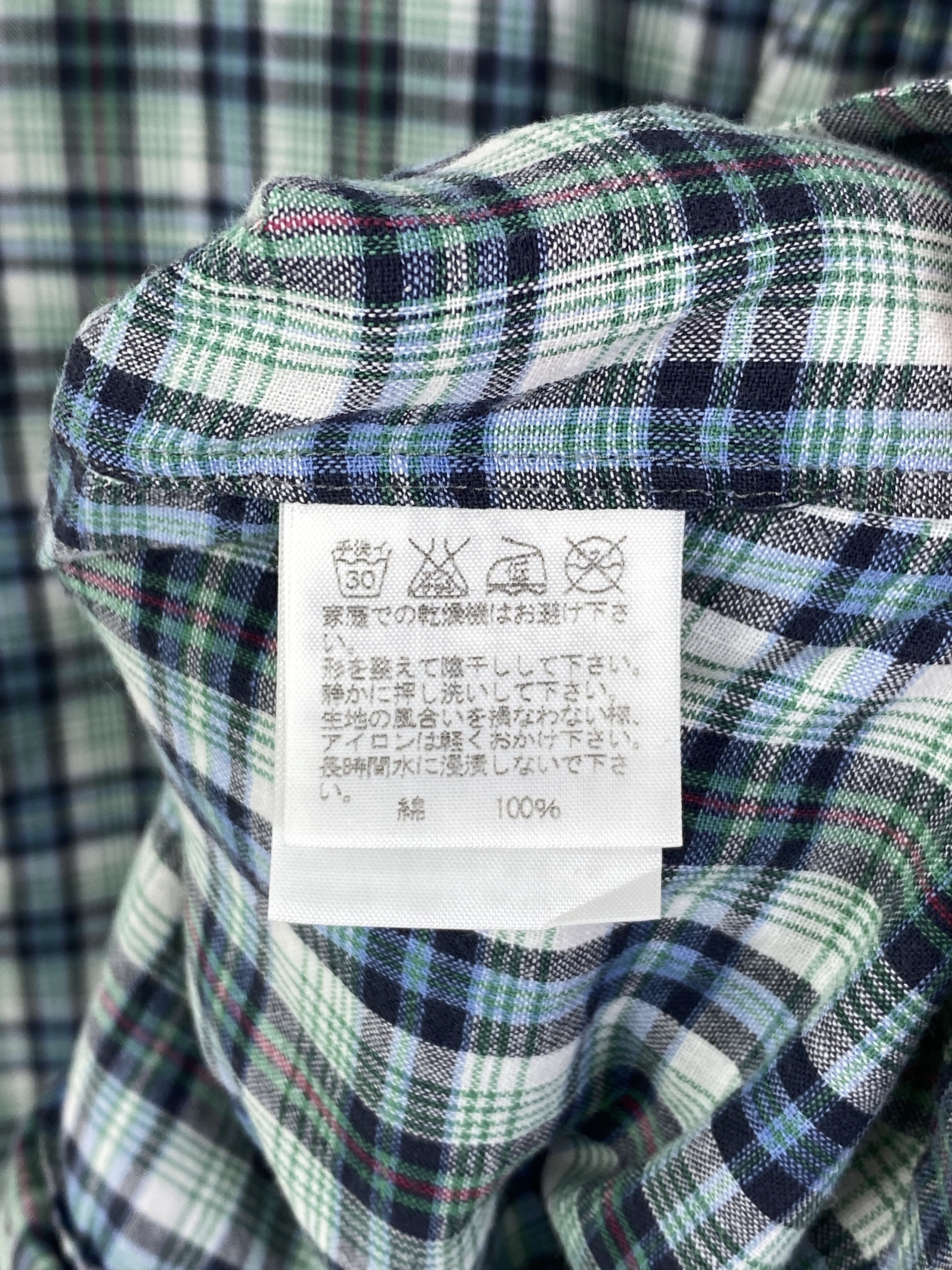 CABANE de ZUCCa Vintage Cabane de ZUCCa Checkered Button Up Shirt TA0712 Size US S / EU 44-46 / 1 - 7 Thumbnail