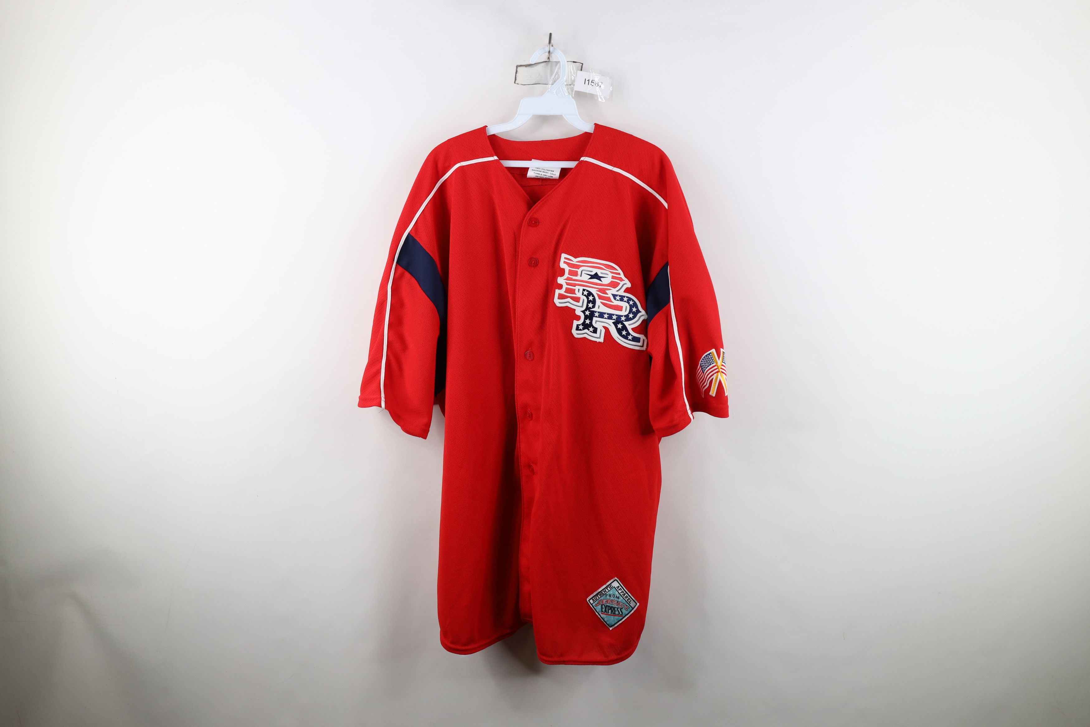 Vintage Minor League Baseball Round Rock Express Baseball Jersey Size US XXL / EU 58 / 5 - 1 Thumbnail