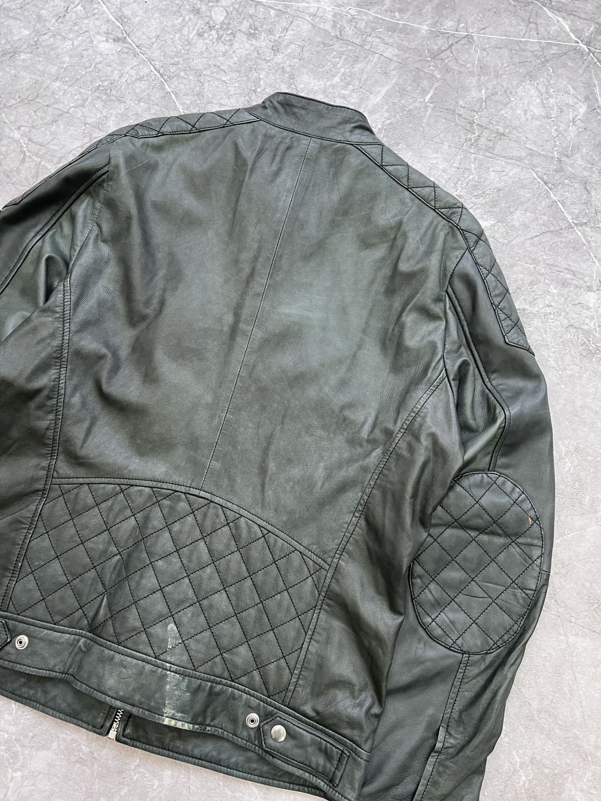 Diesel × Harley Davidson × Vintage Vintage biker leather jacket y2k DIESEL hype Size US L / EU 52-54 / 3 - 12 Thumbnail