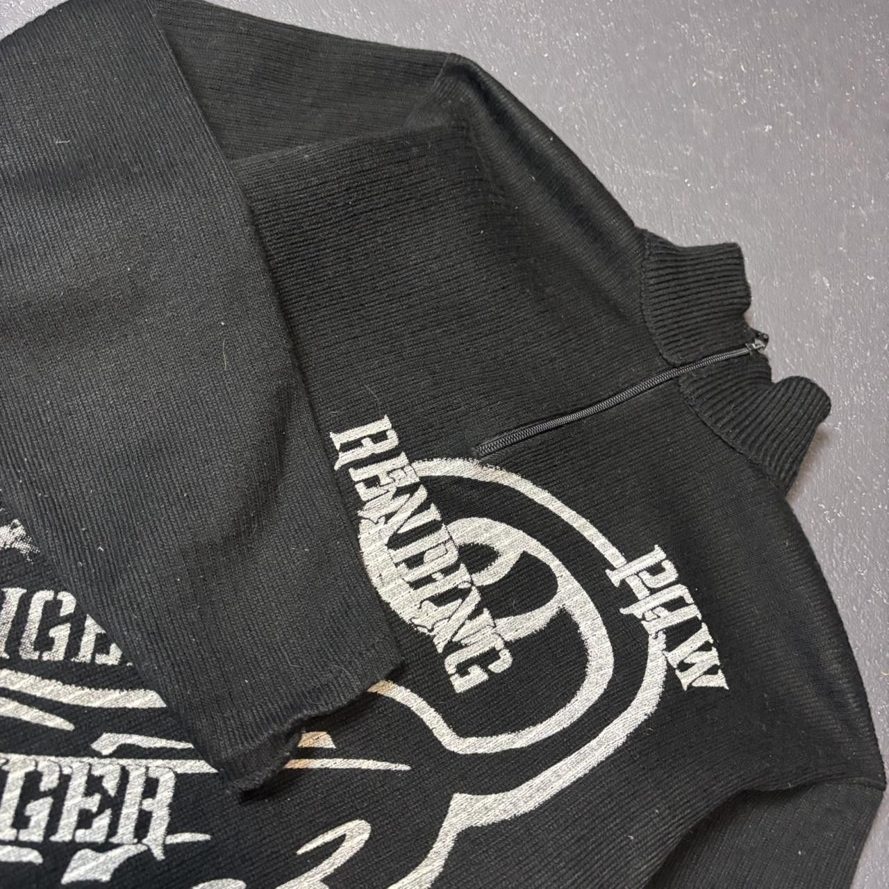 Japanese Brand × Vintage Vintage y2k 90s affliction style sweater Size US L / EU 52-54 / 3 - 4 Thumbnail