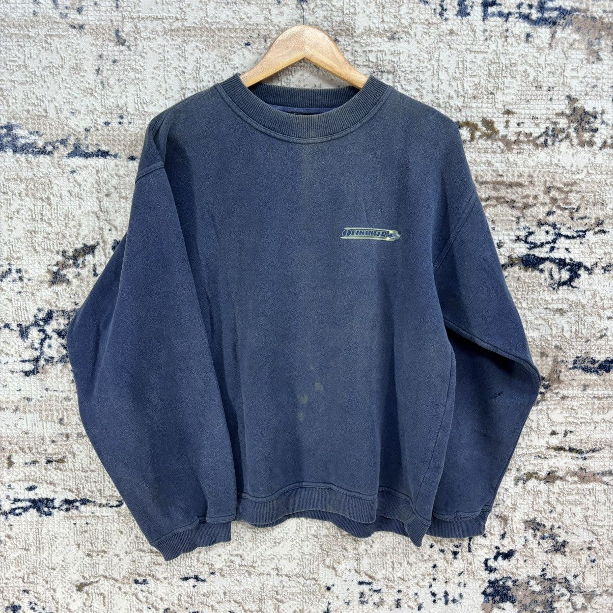Quiksilver × Vintage Last Drop !! Vtg 90s Quiksilver Surfing Crewneck Sweatshirt Size US S / EU 44-46 / 1 - 12 Thumbnail
