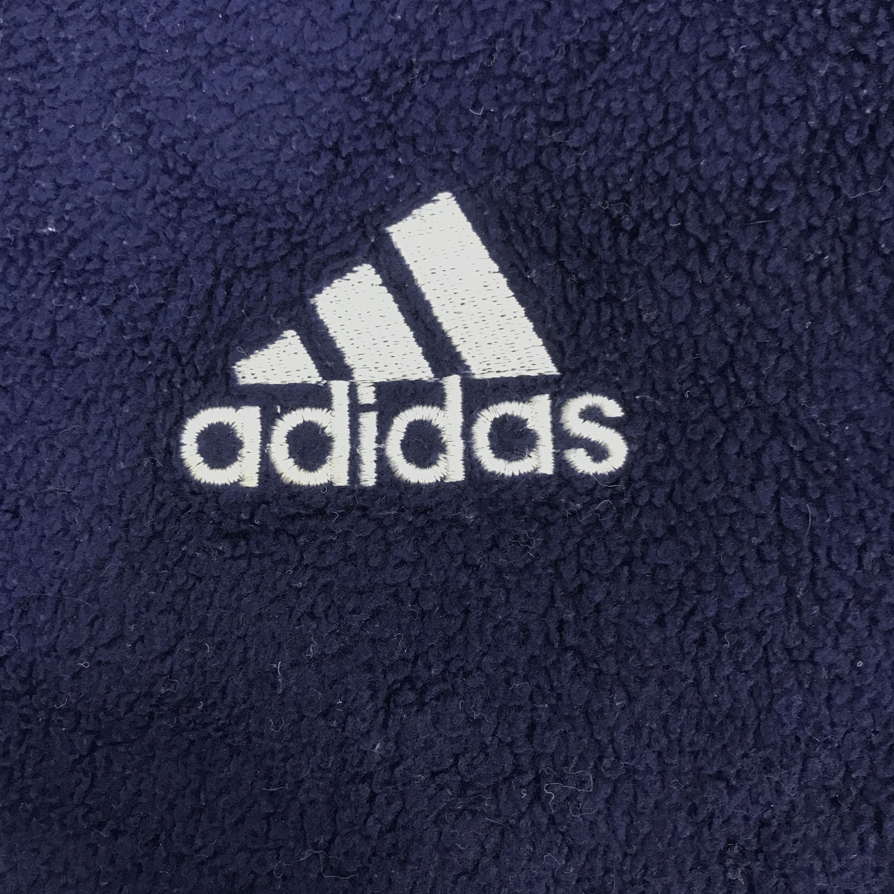Adidas × Japanese Brand × Yohji Yamamoto Adidas X Yohji Yamamoto Fleece V-Neck custom Art Sweatshirt Size US L / EU 52-54 / 3 - 11 Thumbnail