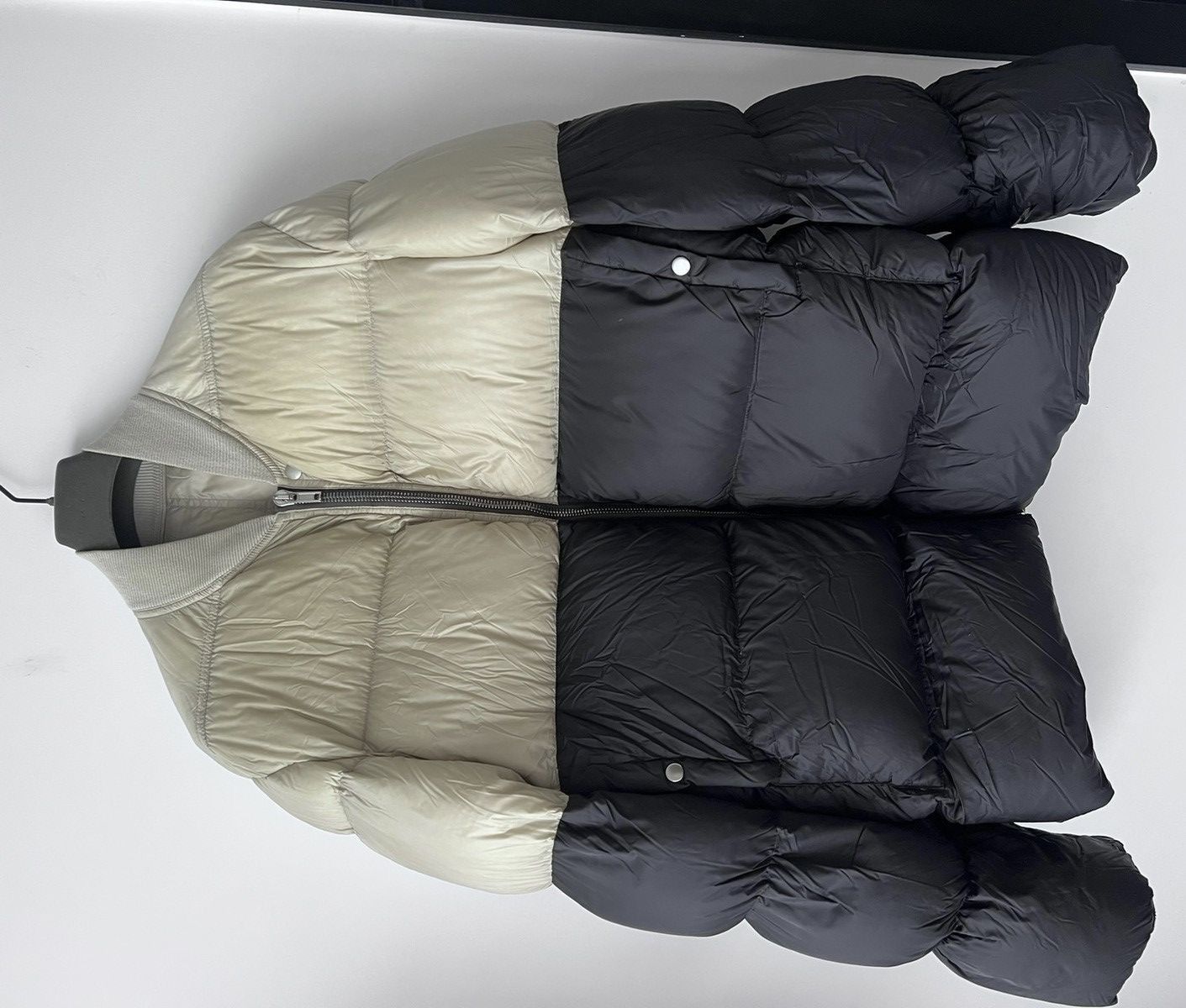 Rick Owens Rick Owens ro classic colorblocked loose goose down jacket- Size US M / EU 48-50 / 2 - 1 Thumbnail