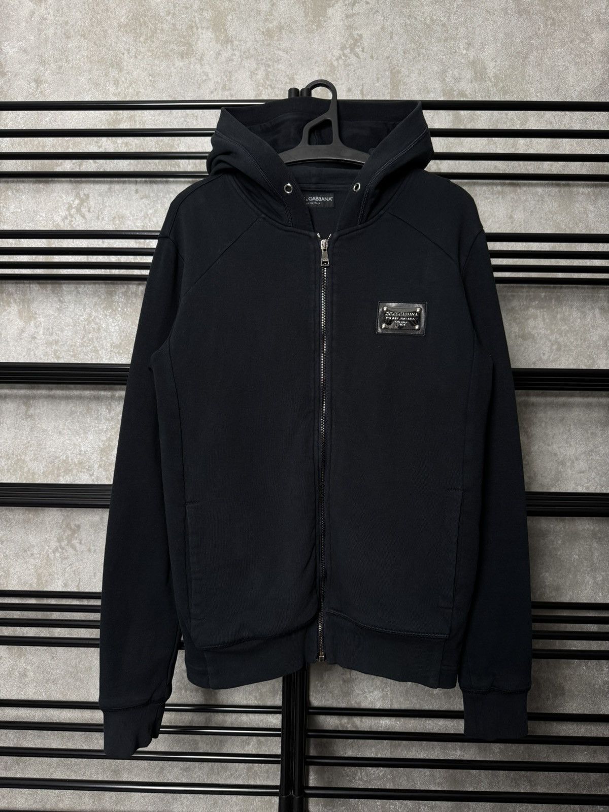 Vintage Rare Zip-Hoodie Dolce Gabbana Metal logo