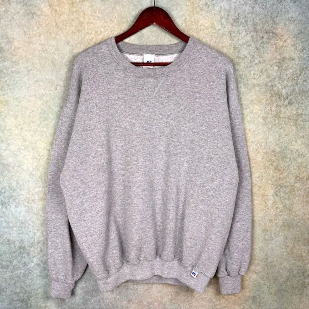 Russell Athletic × Vintage VTG Russell Athletic Crewneck Sweatshirt Mens Sz XL Gray Size US XL / EU 56 / 4 - 1 Thumbnail