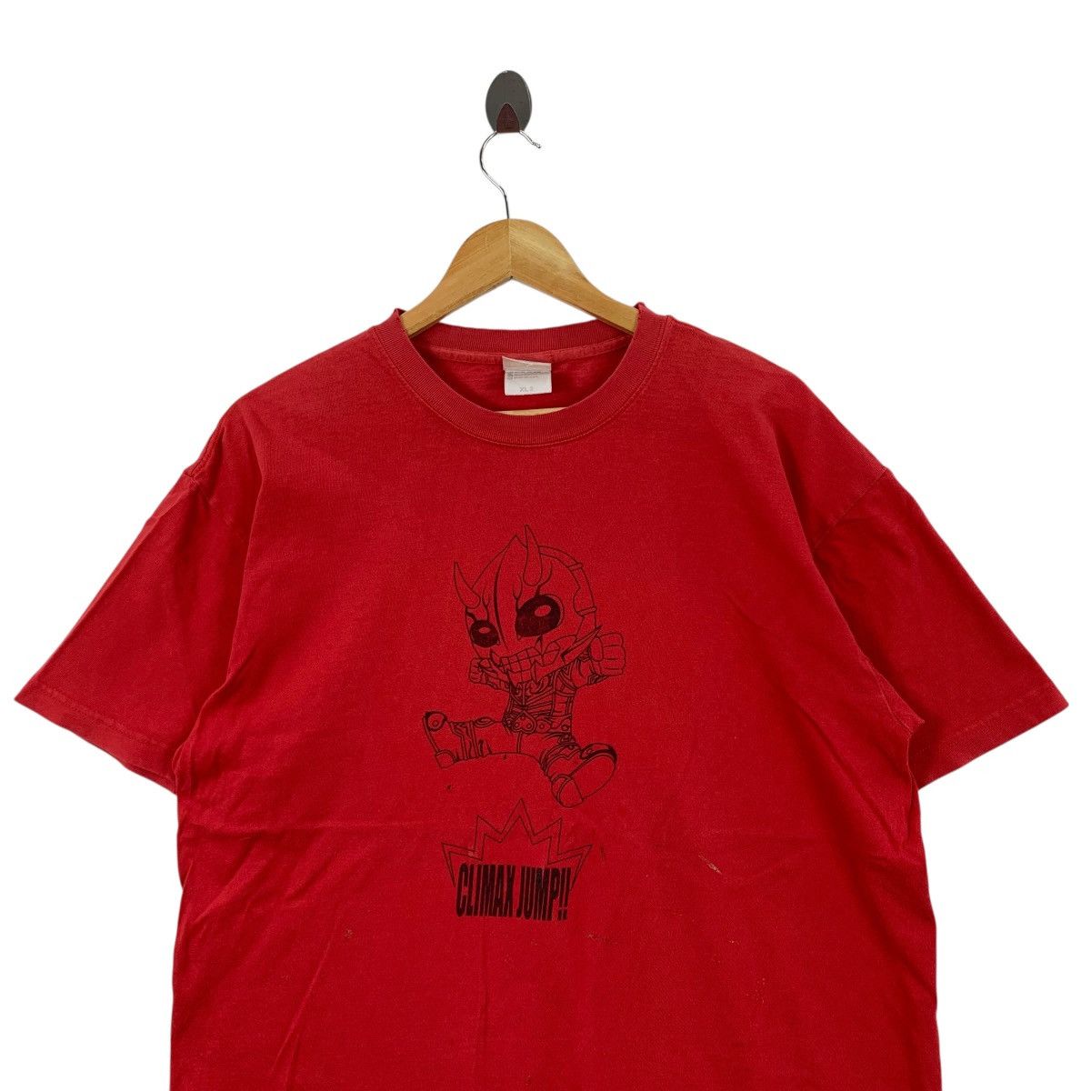 Vintage Vintage MOMOTAROS DEN O Maskes Rider Climax Jump Tshirt Size US XL / EU 56 / 4 - 4 Thumbnail