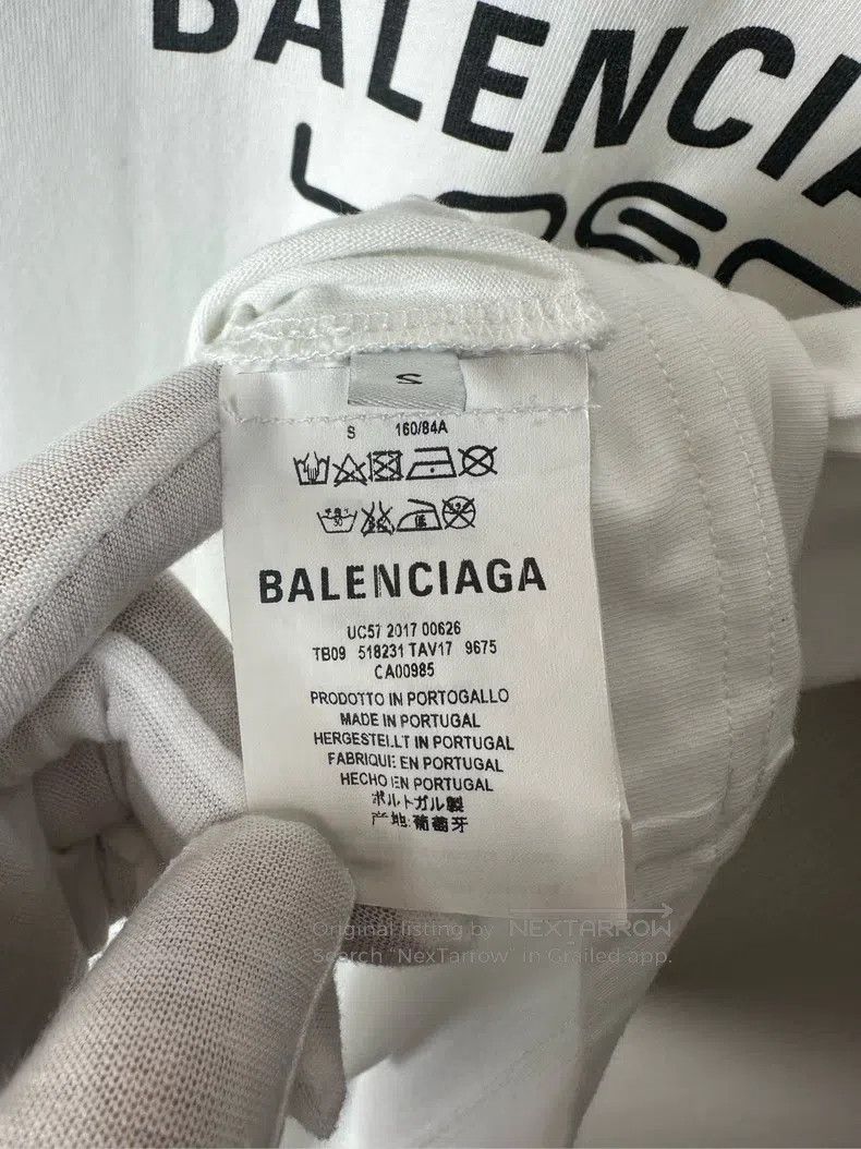 Balenciaga Balenciaga Asymmetrical short-sleeved shirt Size US S / EU 44-46 / 1 - 4 Thumbnail
