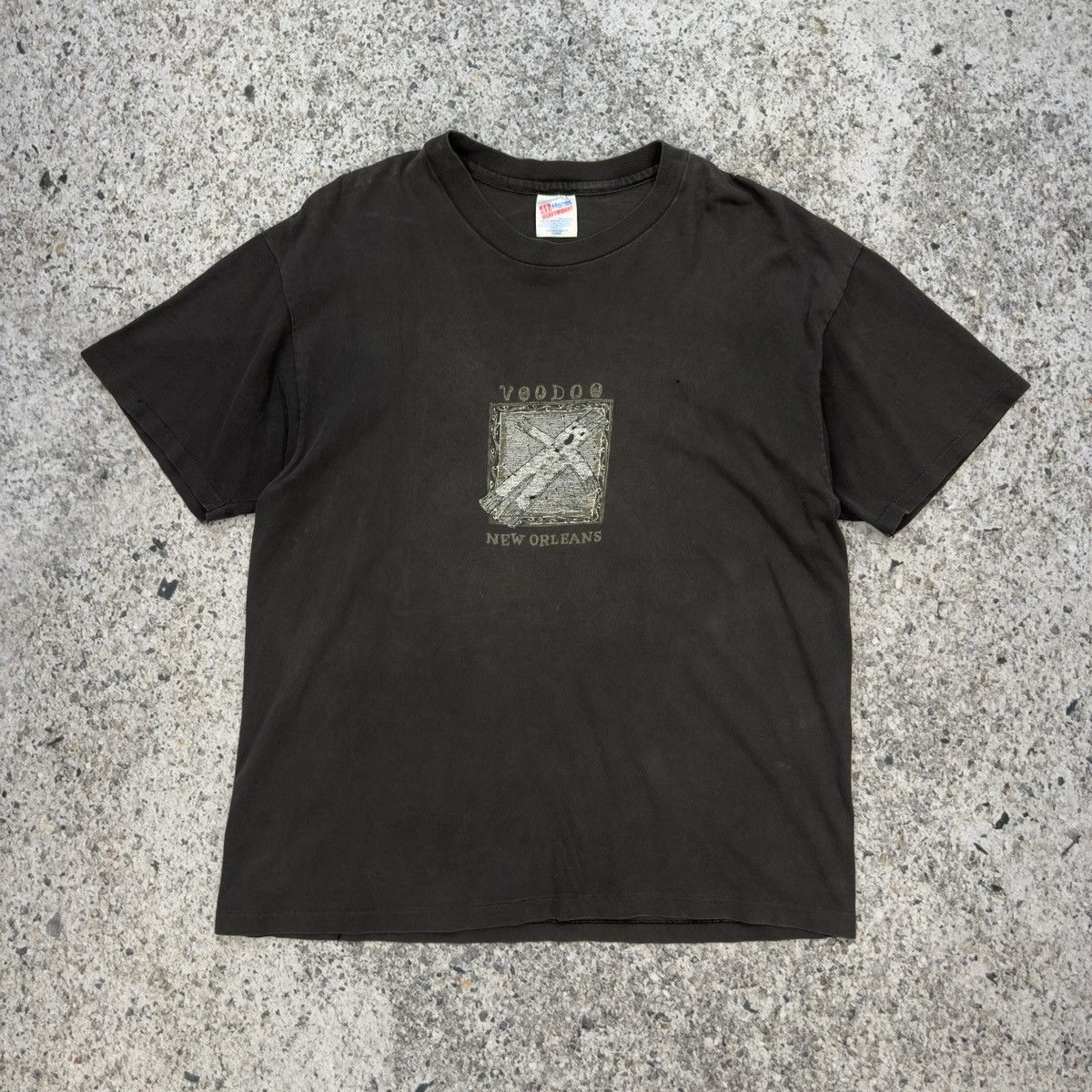 Vintage Thrashed Faded Distressed Voodoo Art Shirt ERD Grunge Chrome Size US XL / EU 56 / 4 - 2 Thumbnail