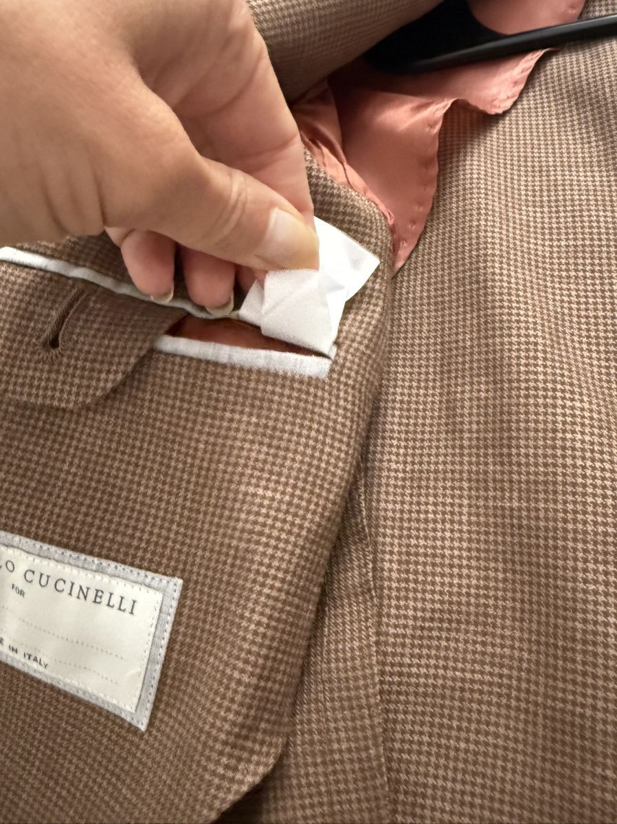 Brunello Cucinelli Brunello cucinelli brown blazer Size 48S - 8 Thumbnail