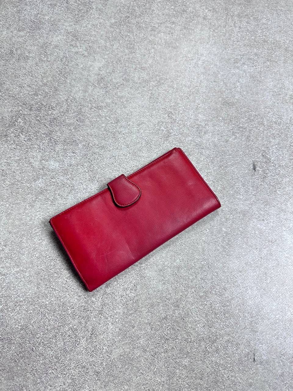 Comme des Garcons Vintage Comme Des Garcons Red Leather Clutch Wallet Rare Size ONE SIZE - 5 Thumbnail
