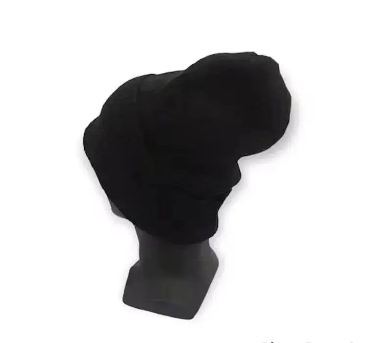Japanese Brand Head Plain Design Beanie Hat Size ONE SIZE - 3 Thumbnail