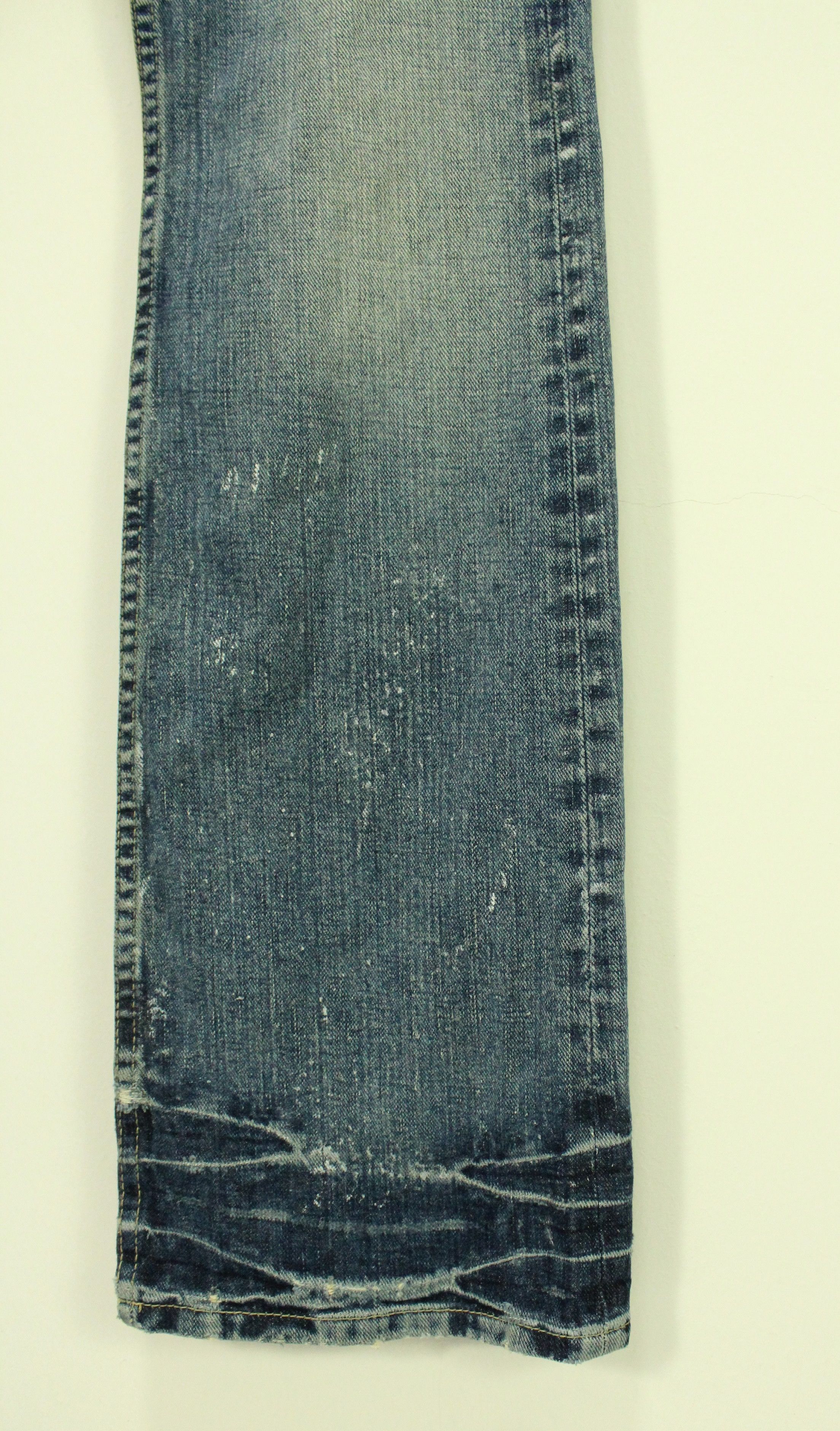 Japanese Brand FLARED 🔥 BIGI Denim Paint Splatter Kapital Goa Ppfm LGB Size US 32 / EU 48 - 6 Thumbnail
