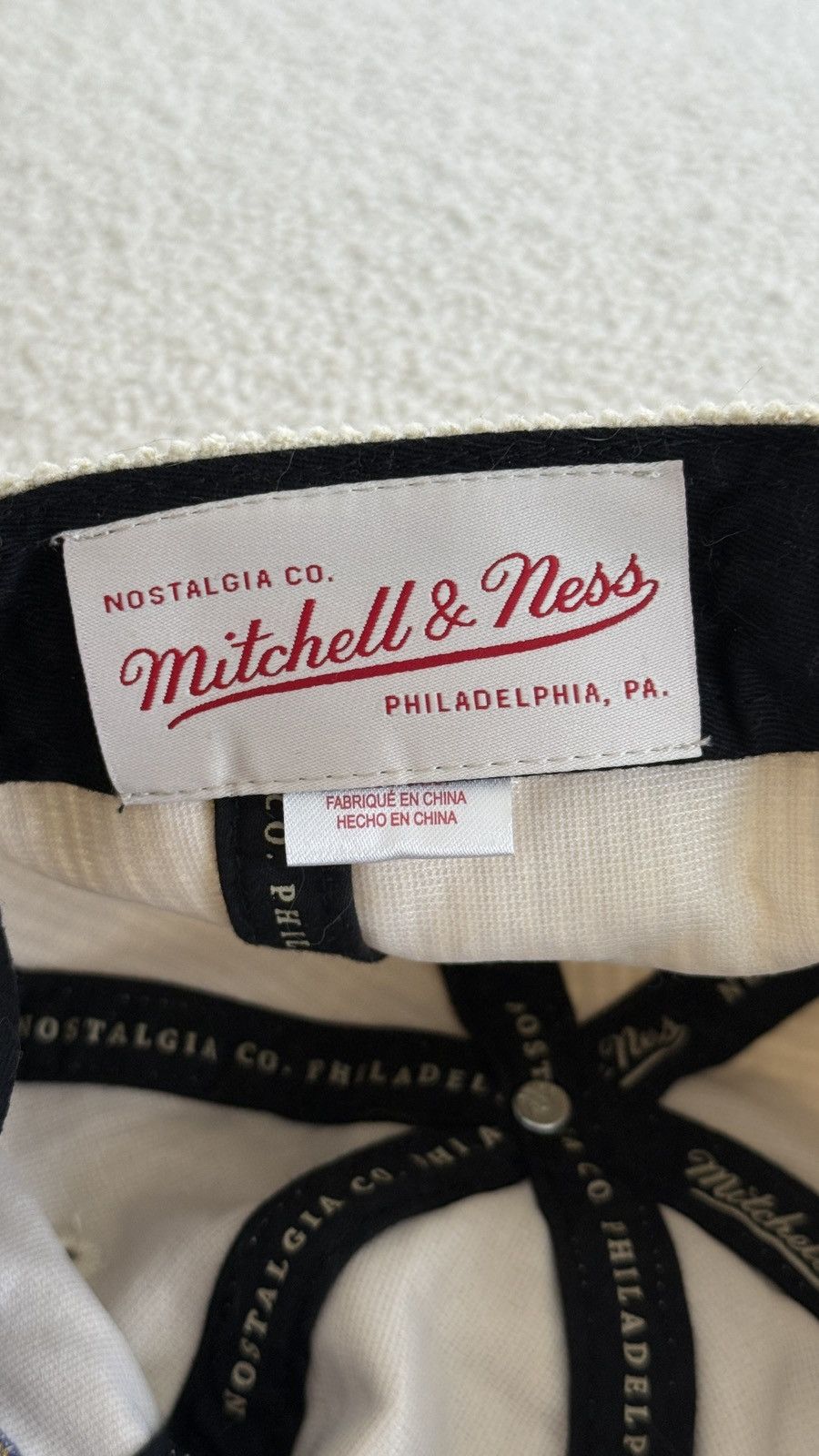 Mitchell & Ness Lakers - Mitchell & Ness Corduroy hat Size ONE SIZE - 2 Thumbnail