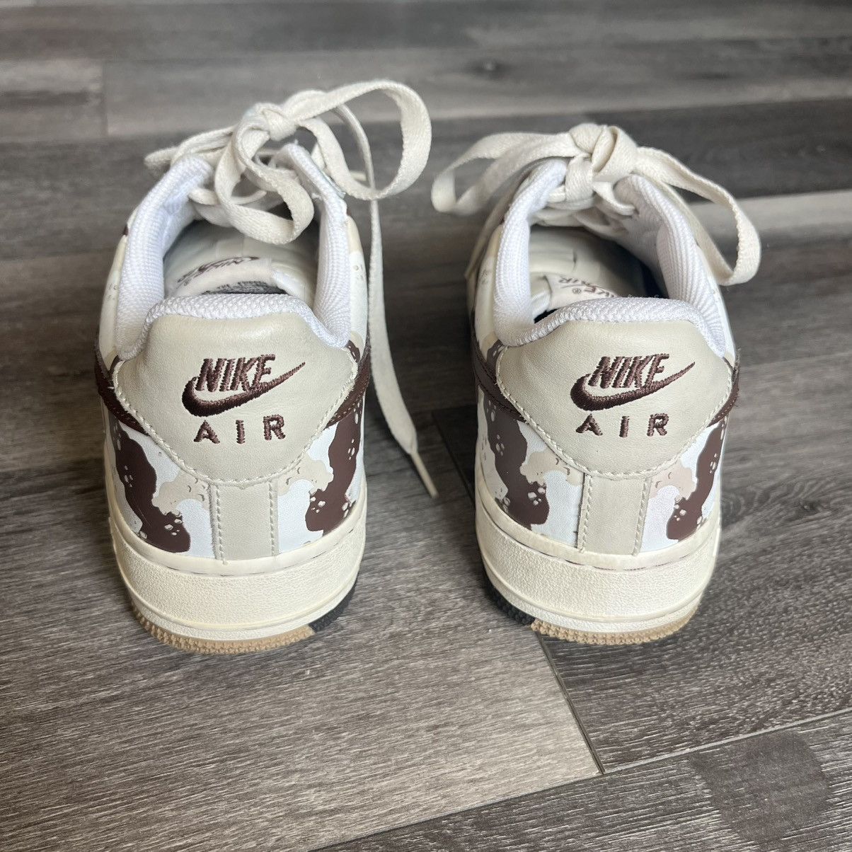 Nike Vintage 2006 Nike Air Force 1 Premium Birch Camo 310577-221 Size US 7 / EU 40 - 4 Thumbnail