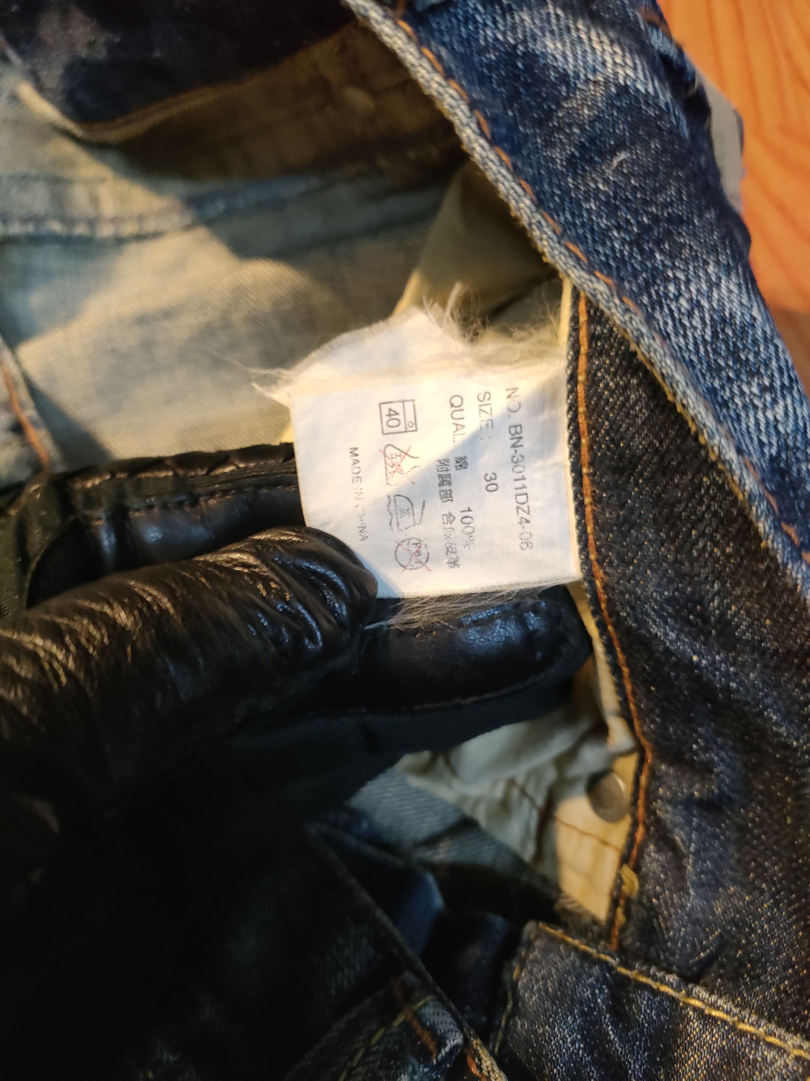 Japanese Brand Back Number Buckleback Jeans Size US 32 / EU 48 - 4 Thumbnail