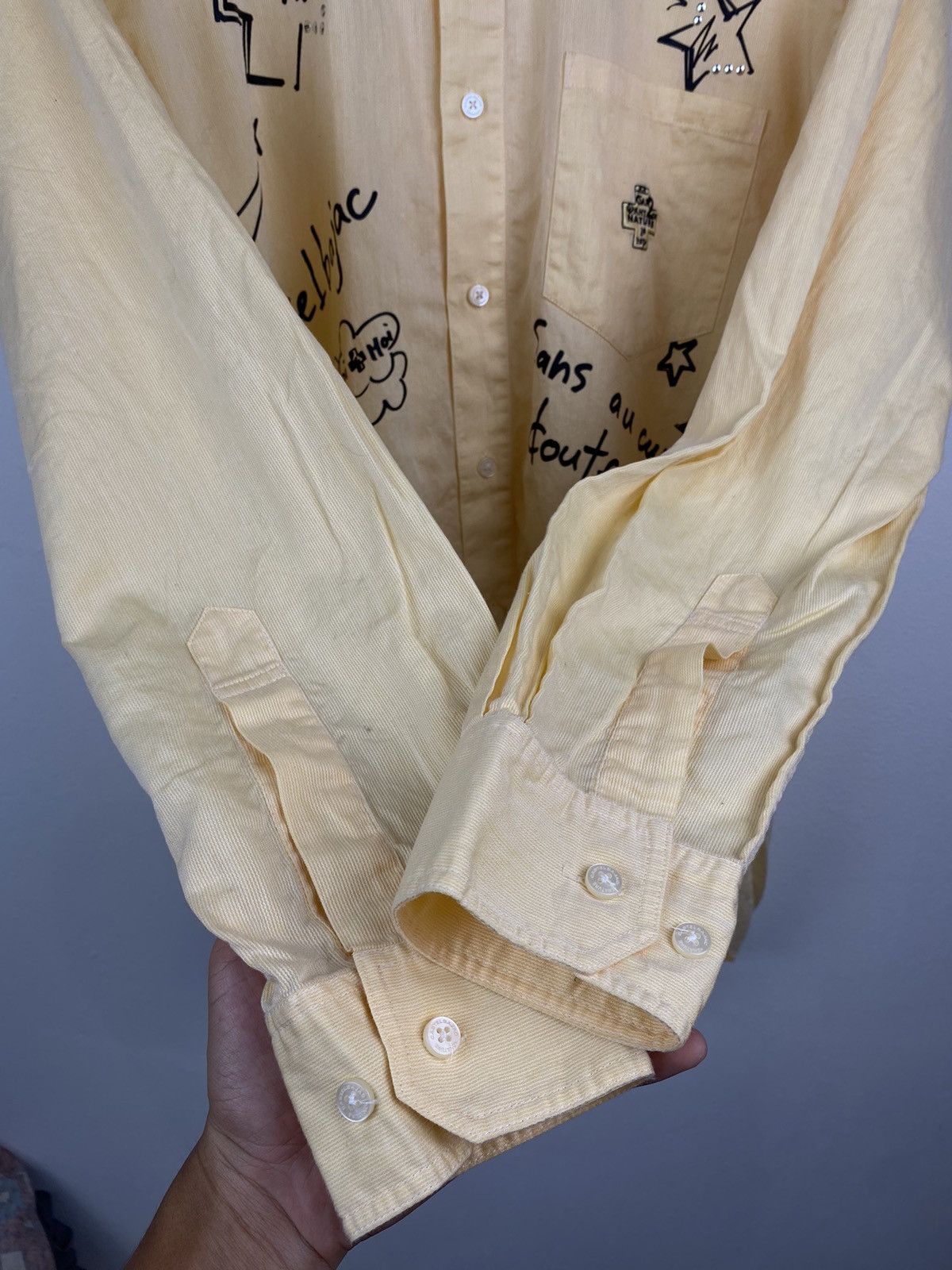 If Six Was Nine × Jean Charles De Castelbajac Castelbajac Art Style Button Up Shirt Size US L / EU 52-54 / 3 - 3 Thumbnail