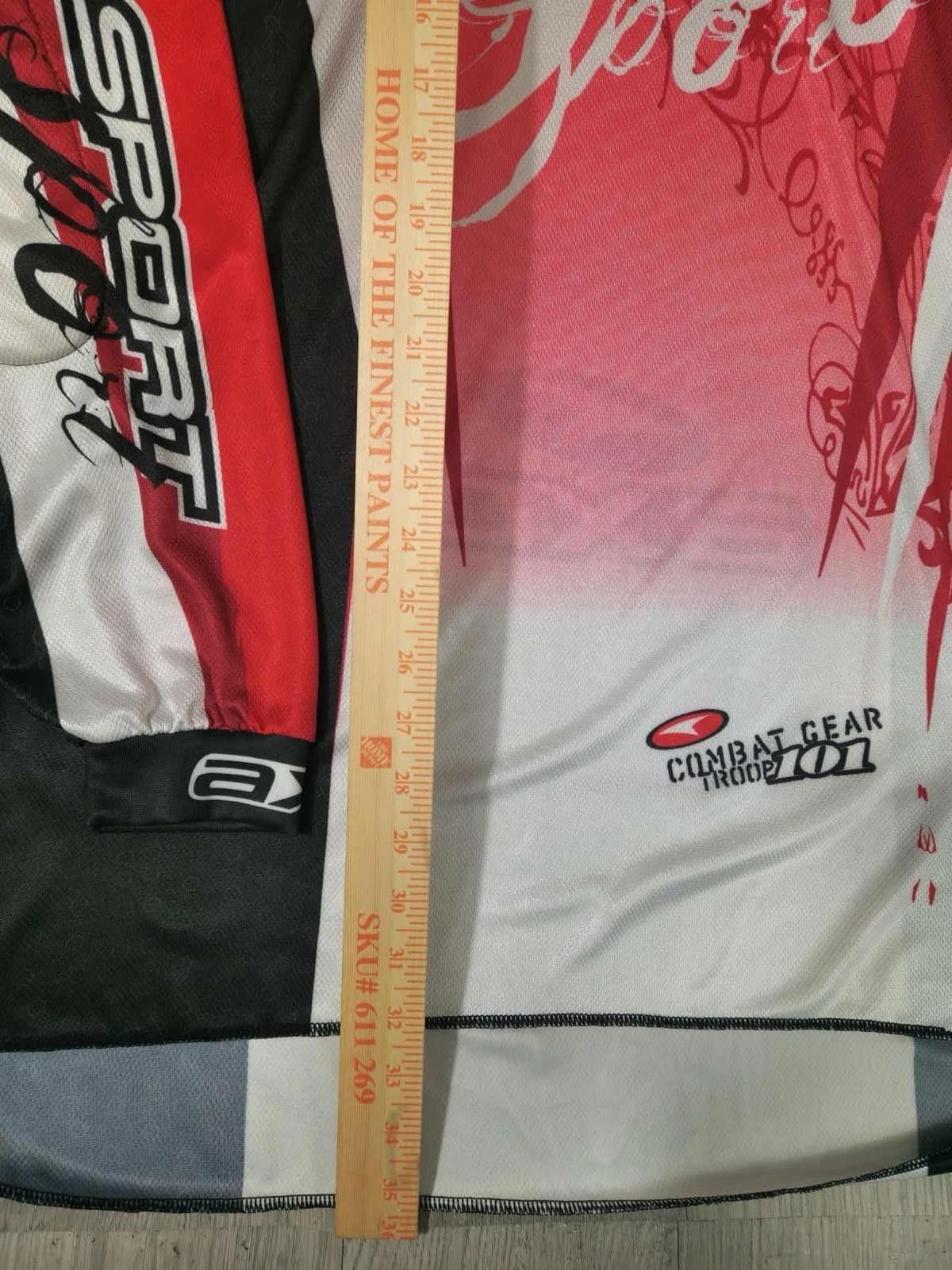 Other Axo Sport Combat Gear Troop 101 Red Motocross Jersey XXL #6 Size US XXL / EU 58 / 5 - 5 Thumbnail