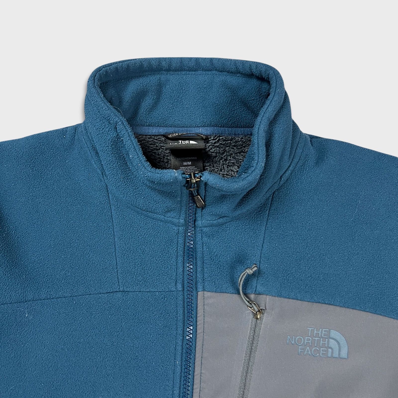 The North Face × Vintage The North Face Fleece Sweatshirt Outdoor Full Zip Jacket Size US M / EU 48-50 / 2 - 2 Thumbnail