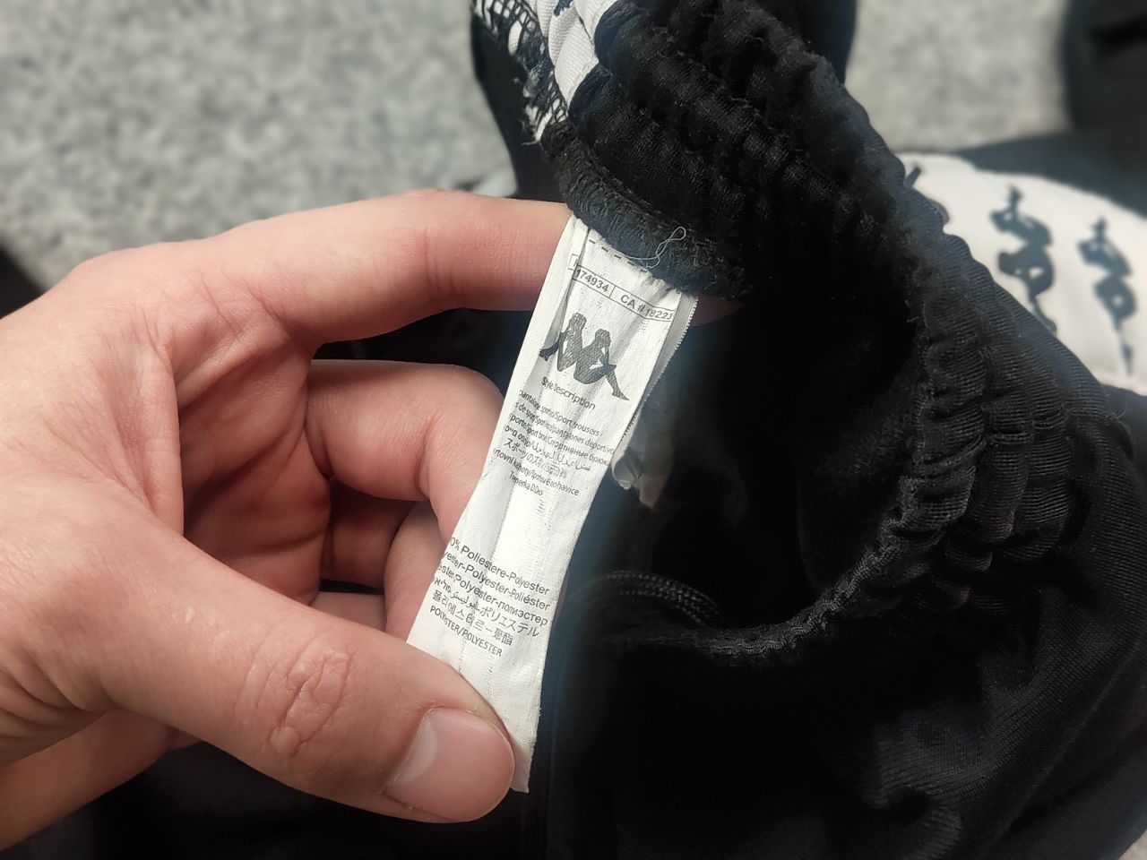 Kappa Kappa track pants vintage logo sweatpants Y2K Style buttons Size US 34 / EU 50 - 13 Thumbnail