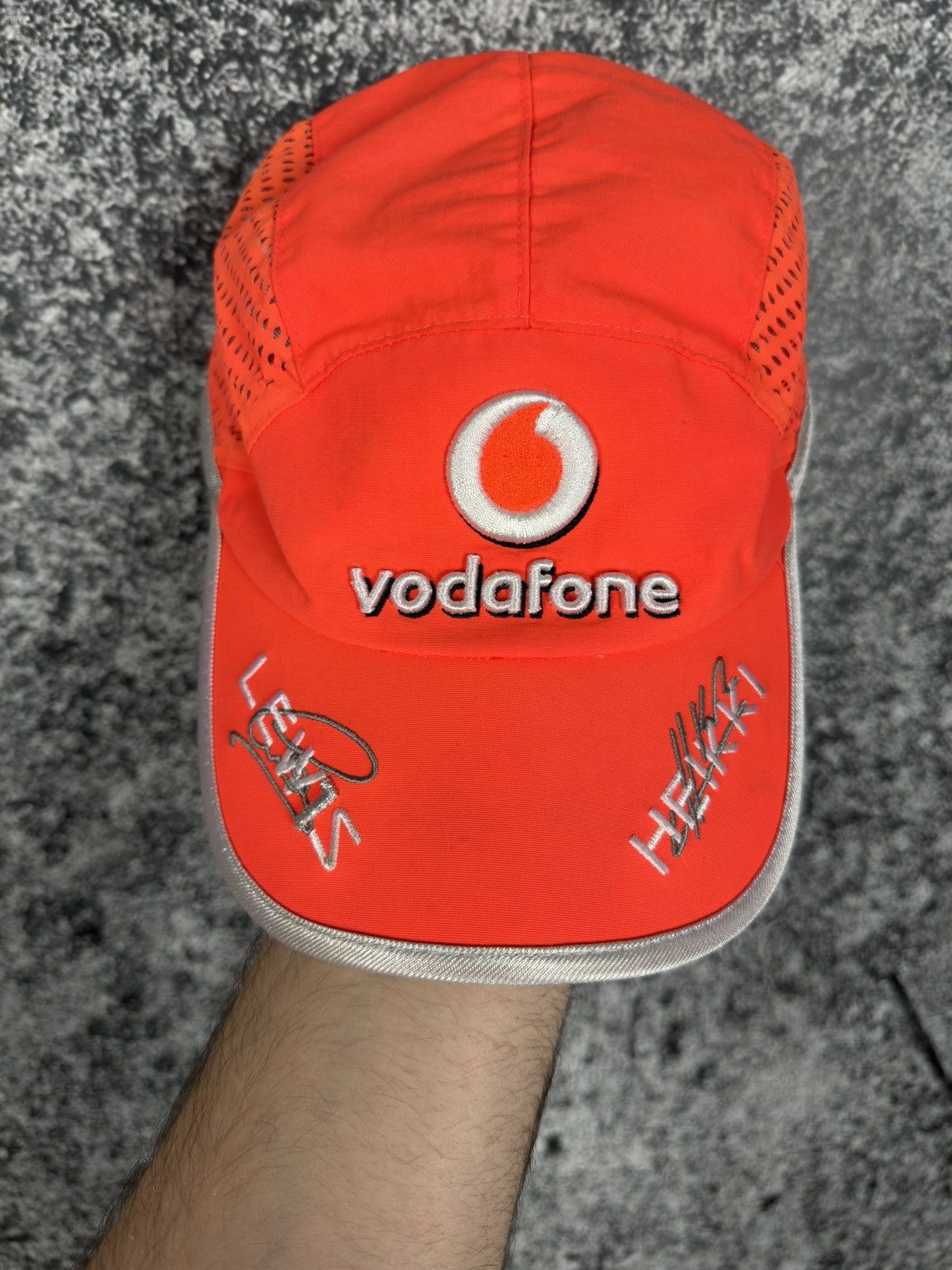 Formula 1 Vodafone McLaren Mercedes Baseball Cap Racing F1 One Size Size ONE SIZE - 2 Thumbnail